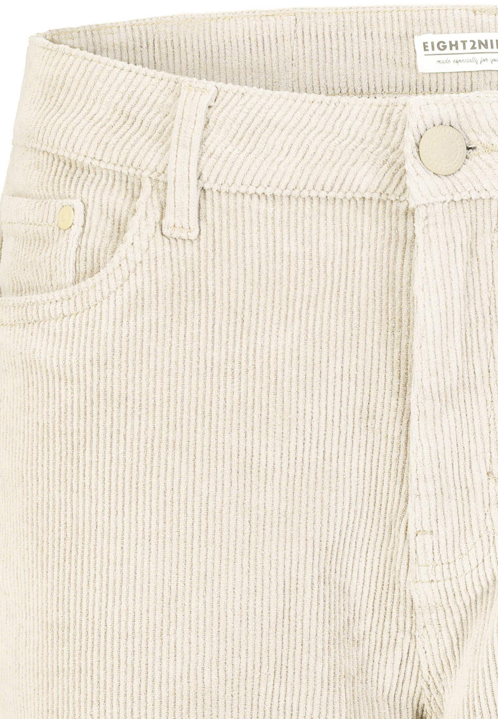 light-beige Hose Stoffhose Cord Eight2Nine Culotte