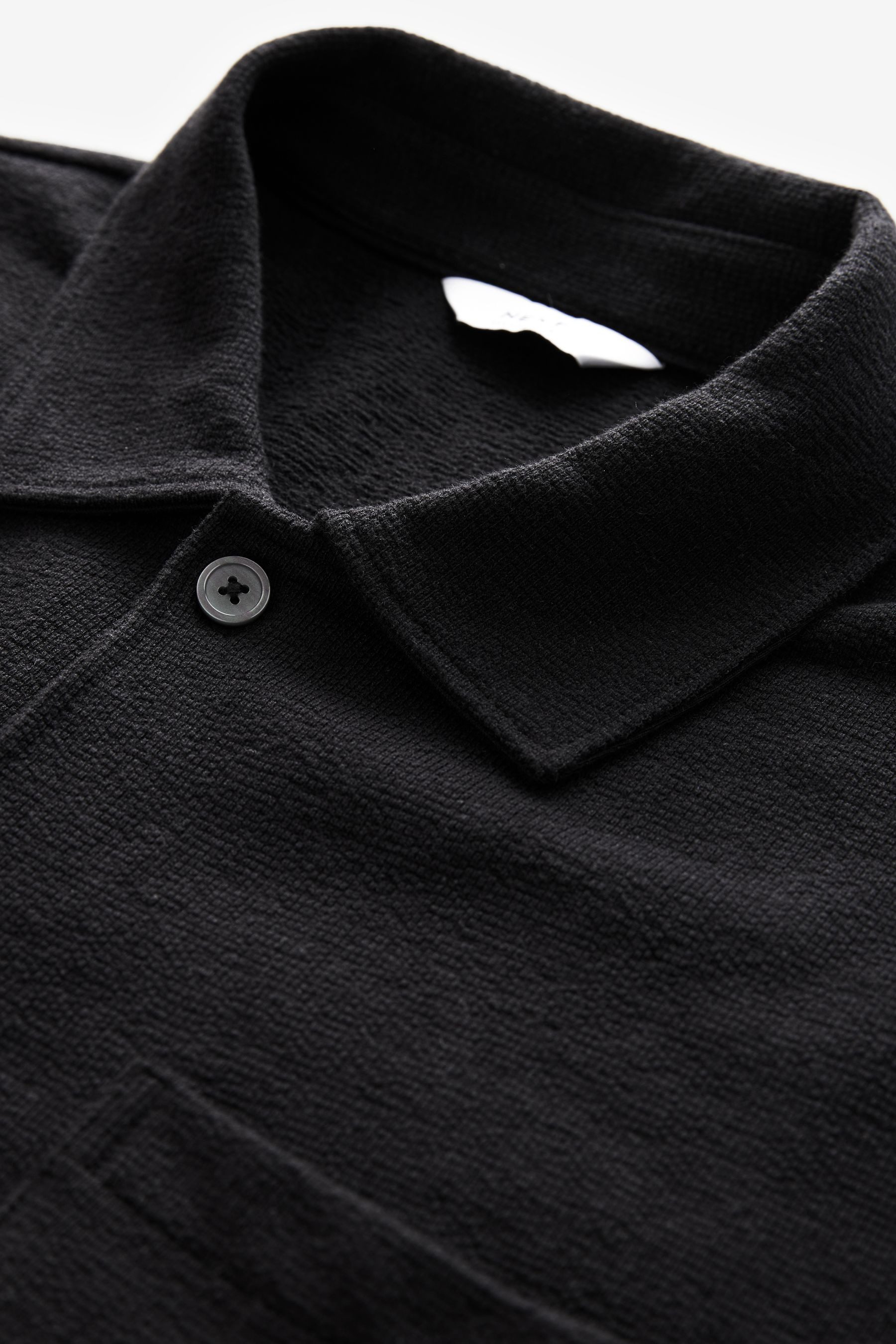Next Kurzarmhemd Schweres strukturiertes Jerseyhemd 100 % günstig online kaufen