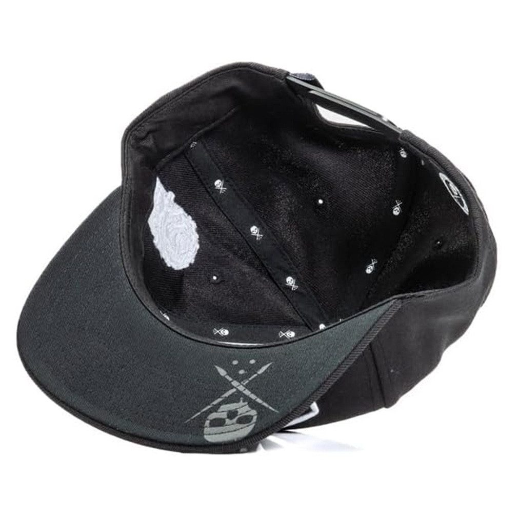 Sullen Clothing Baseball Cap Last Rites Schwarz-Weiß