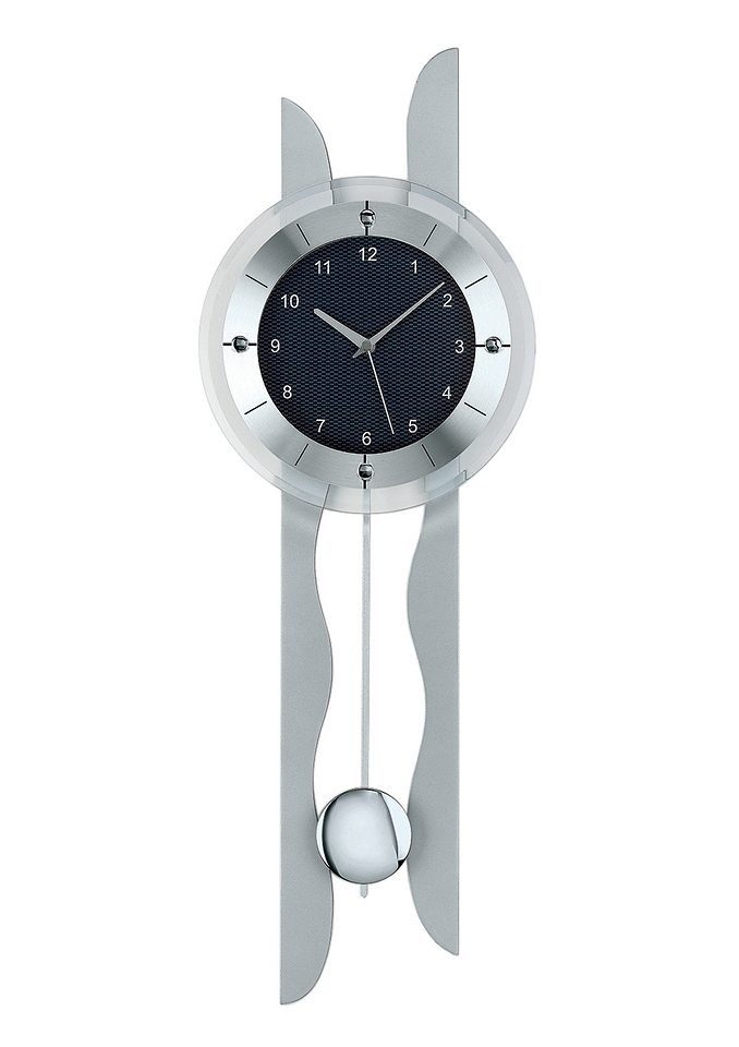 Funk-Pendelwanduhr AMS F5243