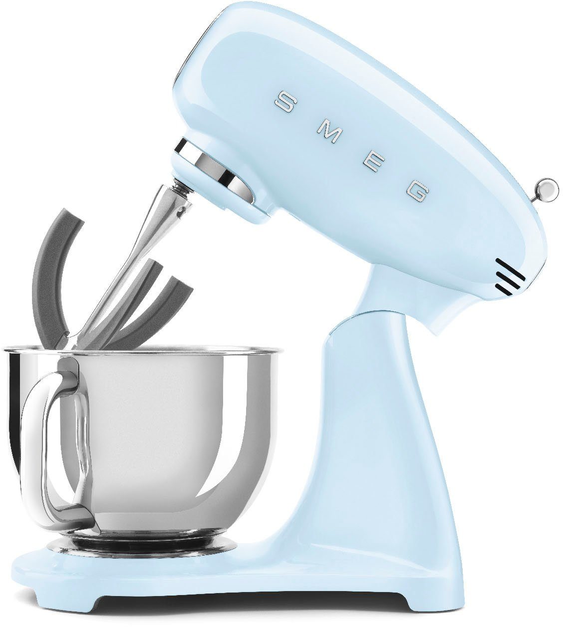 Smeg Küchenmaschine SMF03PBEU Pastellblau, 800 W, 4,8 l Schüssel