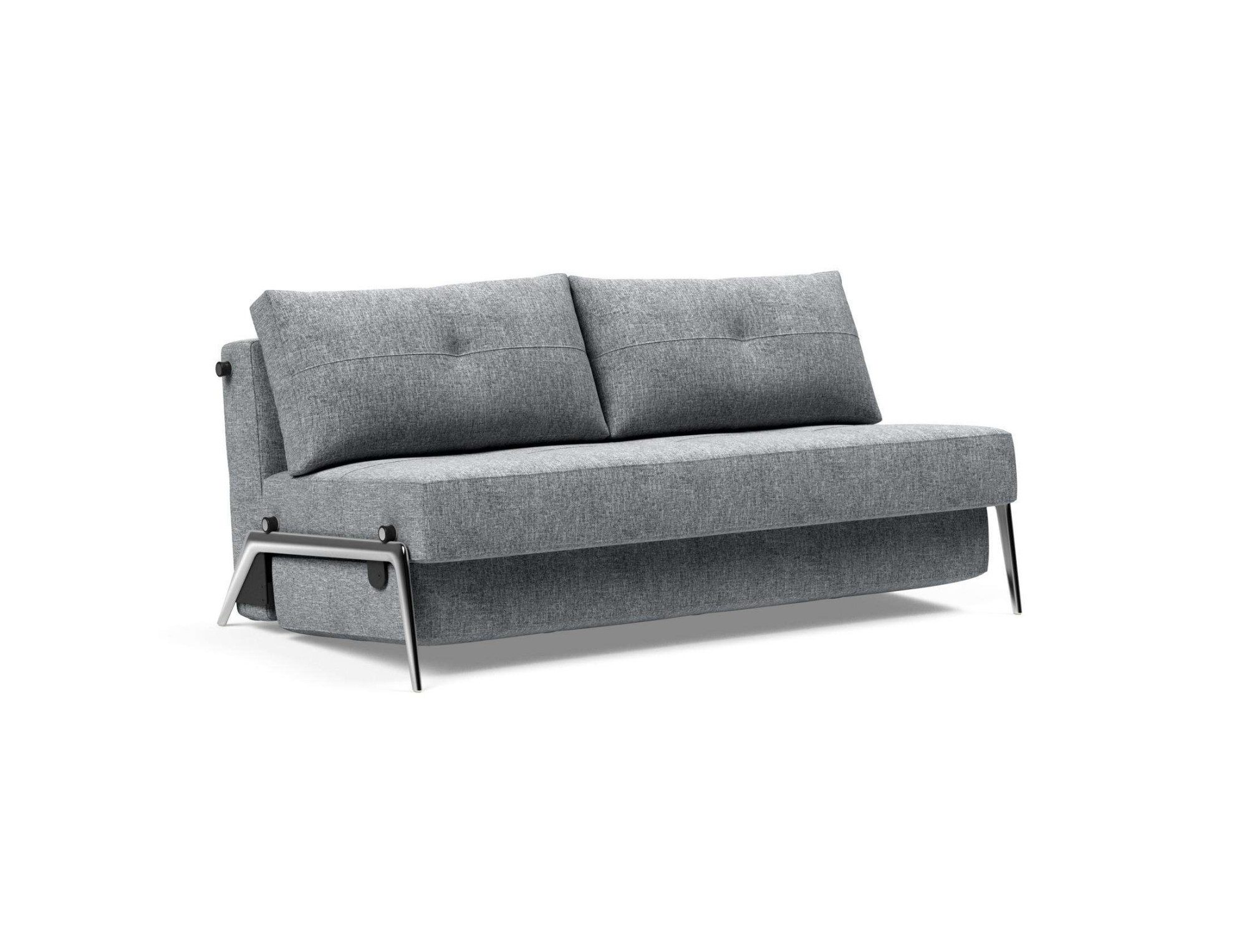 INNOVATION LIVING ™ Schlafsofa Cubed Klappsofa, hochwertige Schlaffunktion, Design und extra Komfort, Frontauszug, sehr platzsparend, abgewinkelt Sitzen, waagerecht liegen