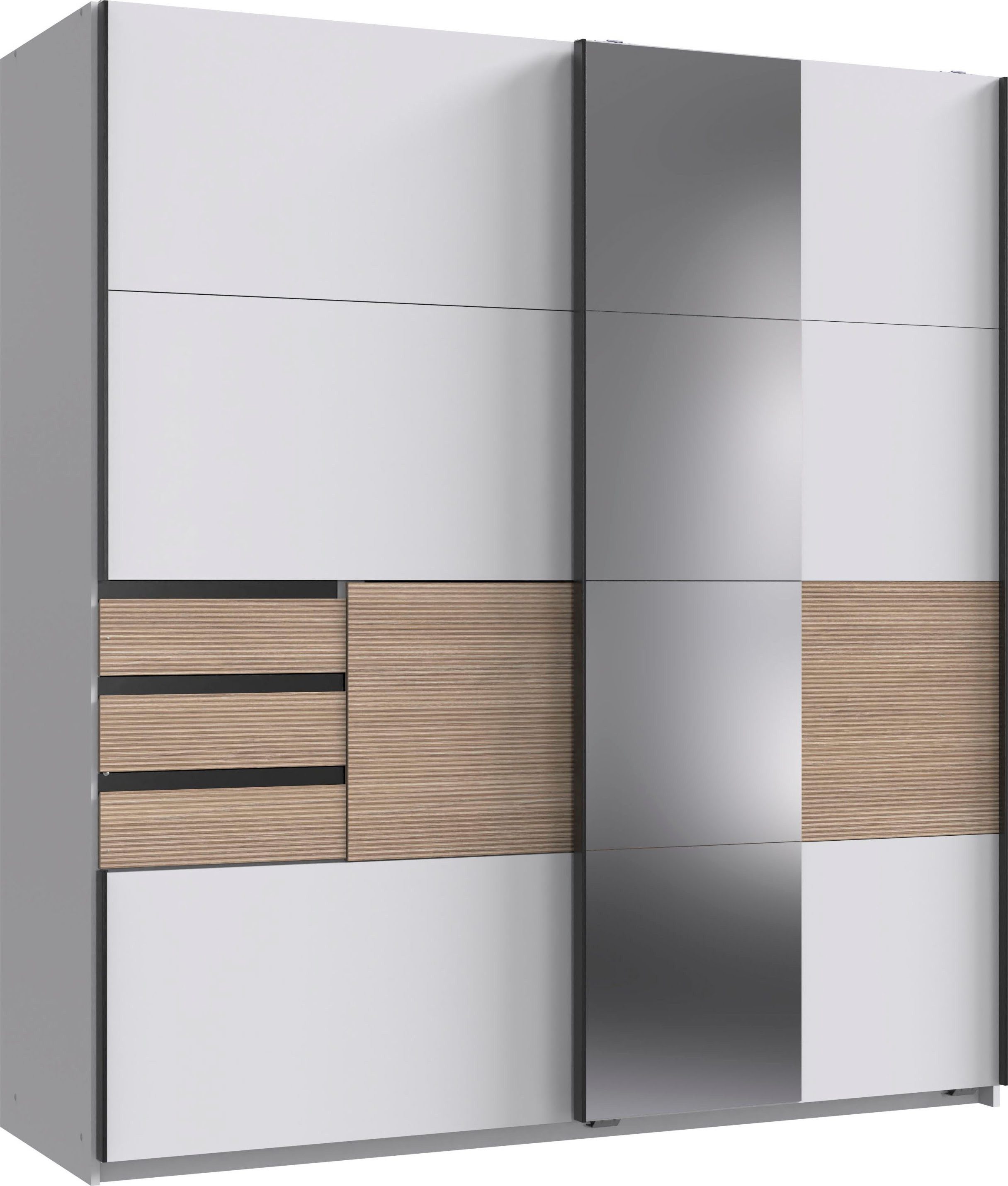 Wimex Schwebetürenschrank Bremen in der Breite 180cm, wahlweise mit Spiegel günstig online kaufen