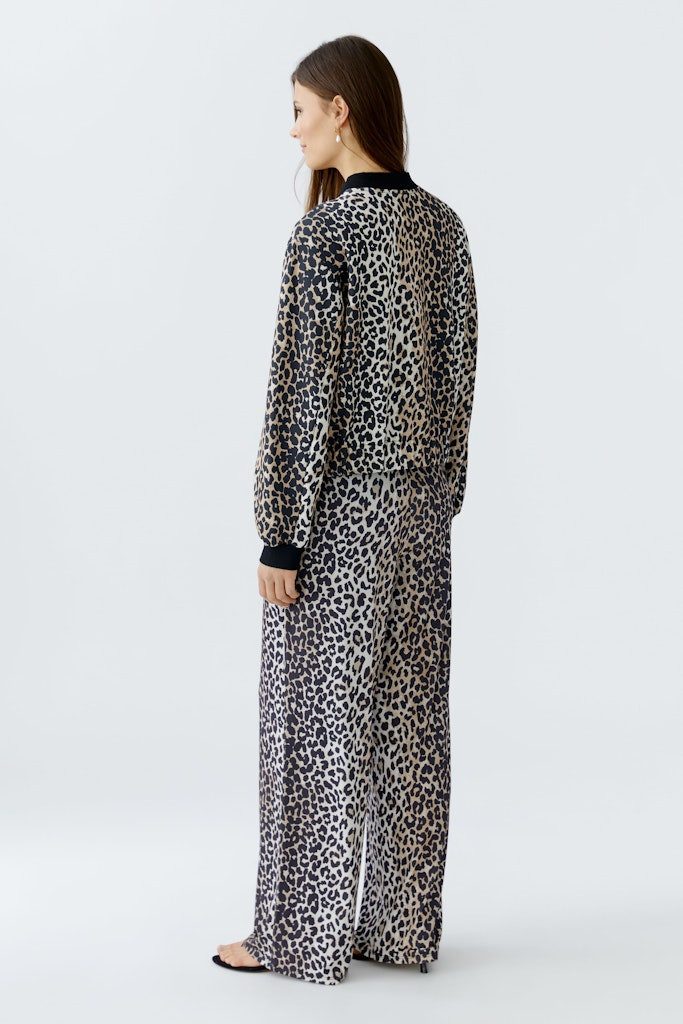 Oui Strickweste Jacke camel black günstig online kaufen