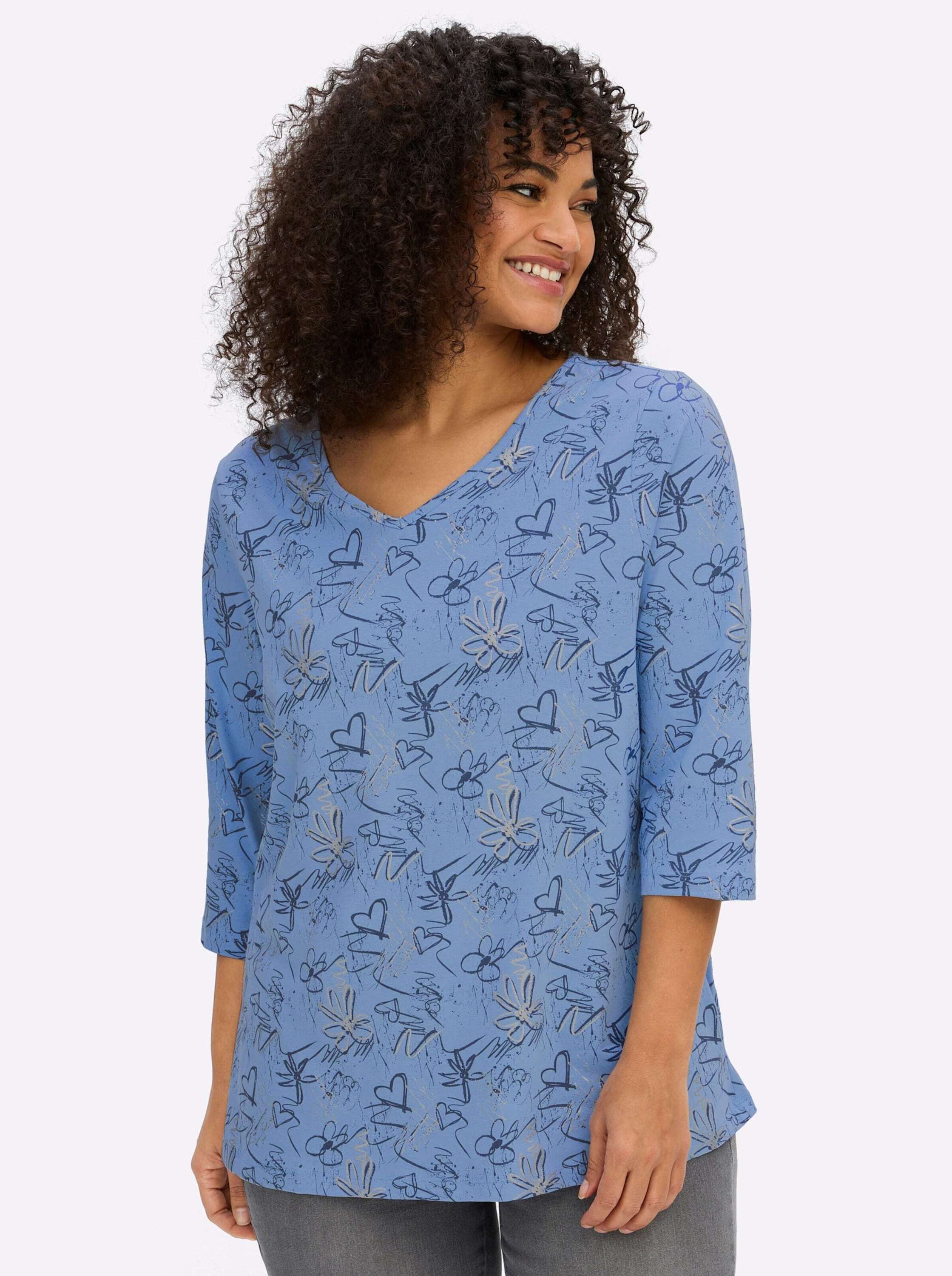 Sieh an! T-Shirt Shirt 3/4-Arm günstig online kaufen