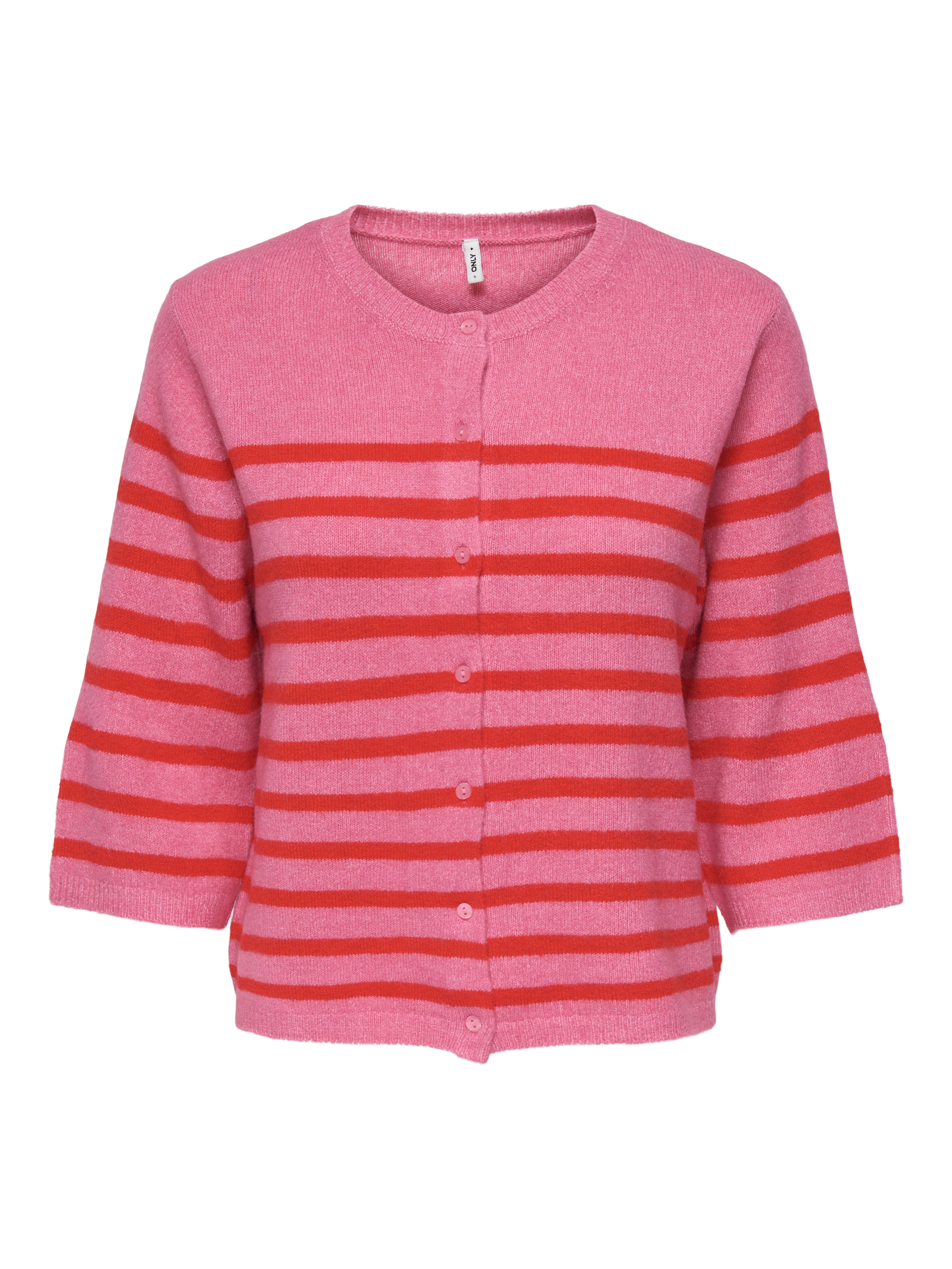 ONLY CARMAKOMA Strickjacke CARVIOLA SS O-NECK CARDIGAN KNT