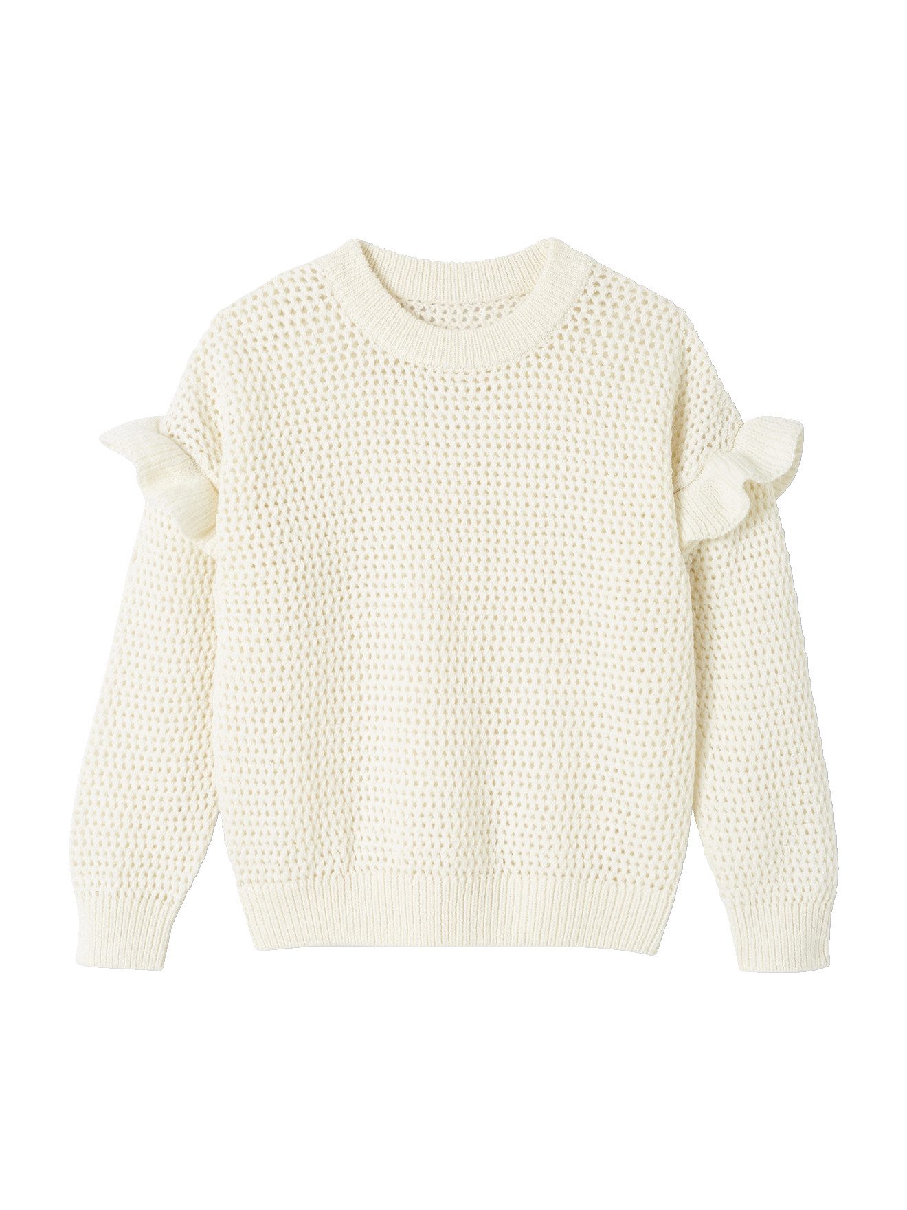 Pullunder Mädchen Pullover mit Volants