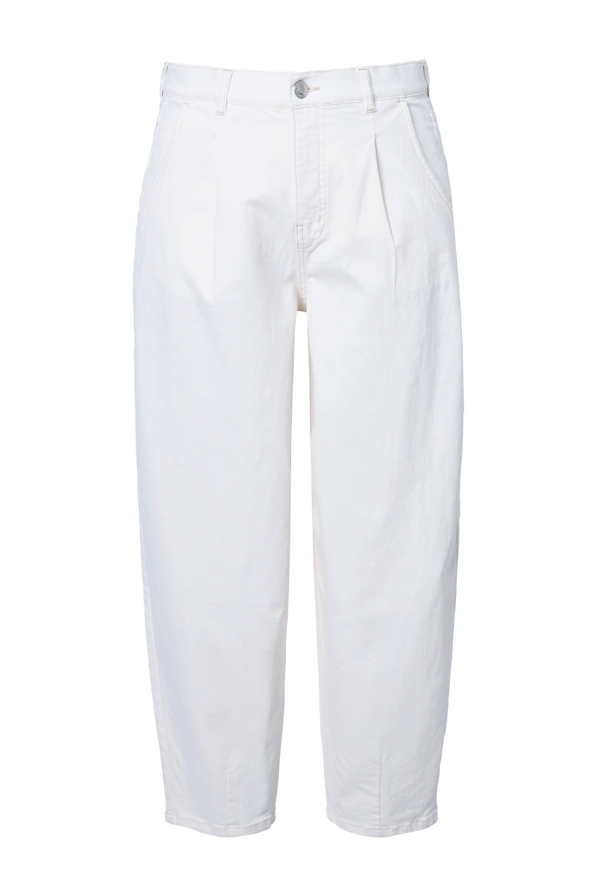 Studio Untold Regular-fit-Jeans Ballon-Jeans 5-Pocket elastischer Twill günstig online kaufen