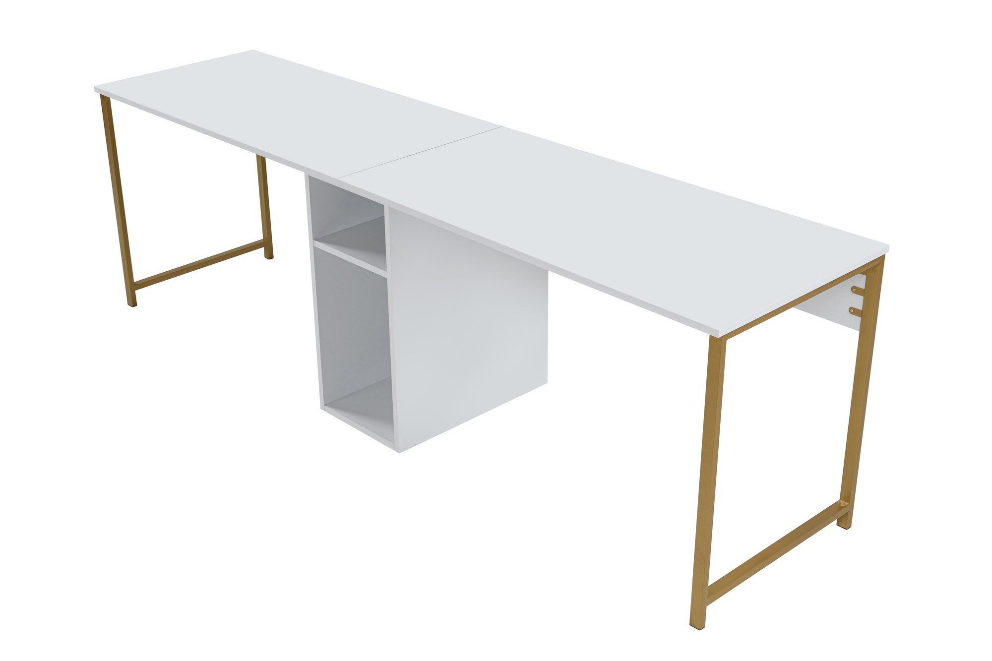 Skye Decor Arbeitstisch Partnerschreibtisch, XL Bürotisch, Industrie-Design