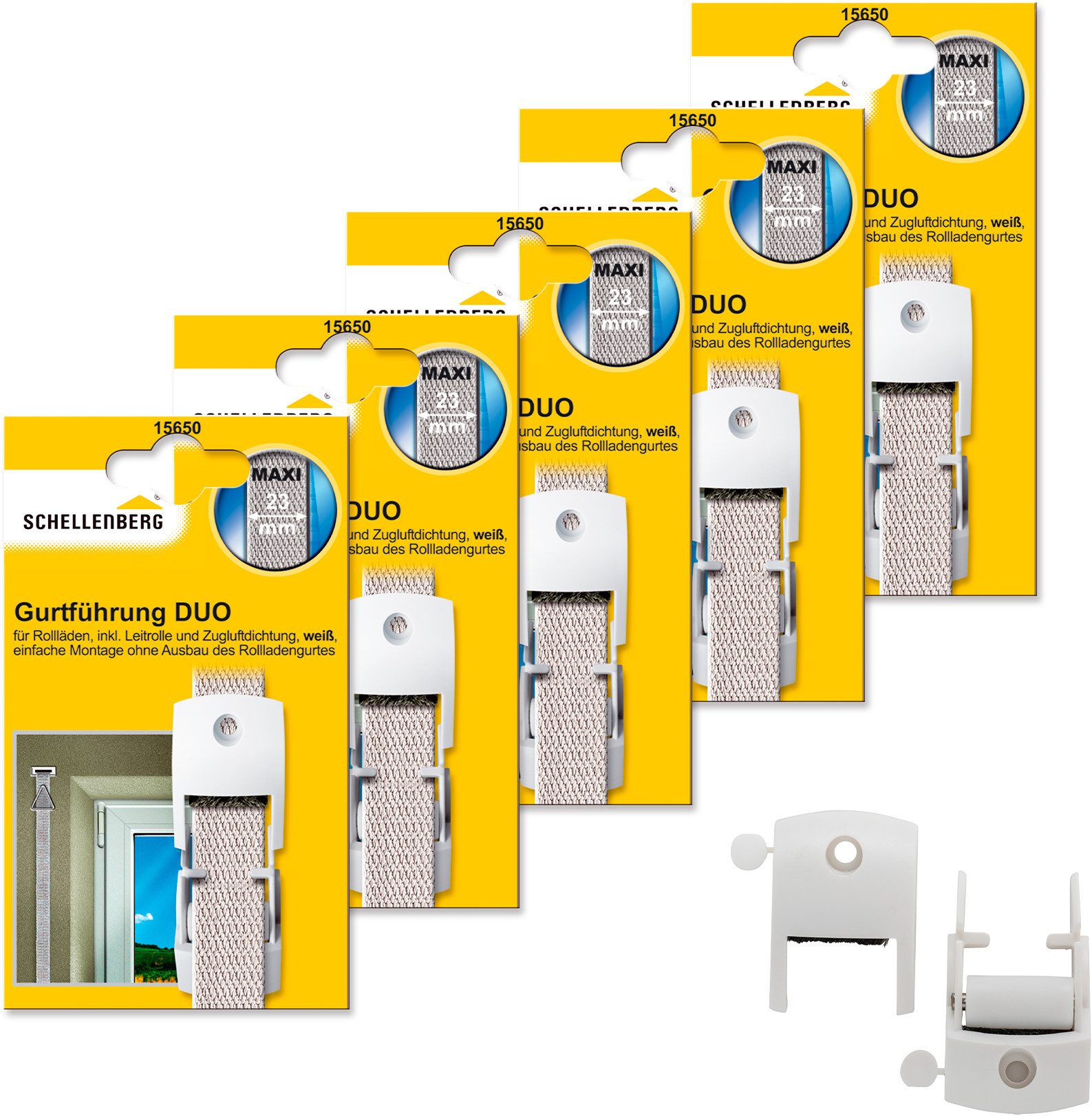 SCHELLENBERG Rollladen-Gurtführung Duo für das Rollladensystem günstig online kaufen