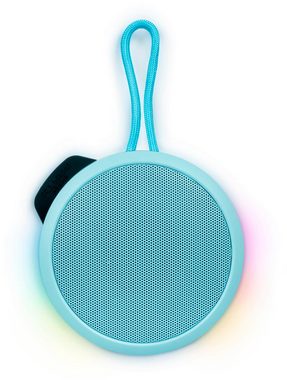 BigBen Bluetooth portabler Lautsprecher Party Nano pastel blau Licht AU388190 Bluetooth-Lautsprecher