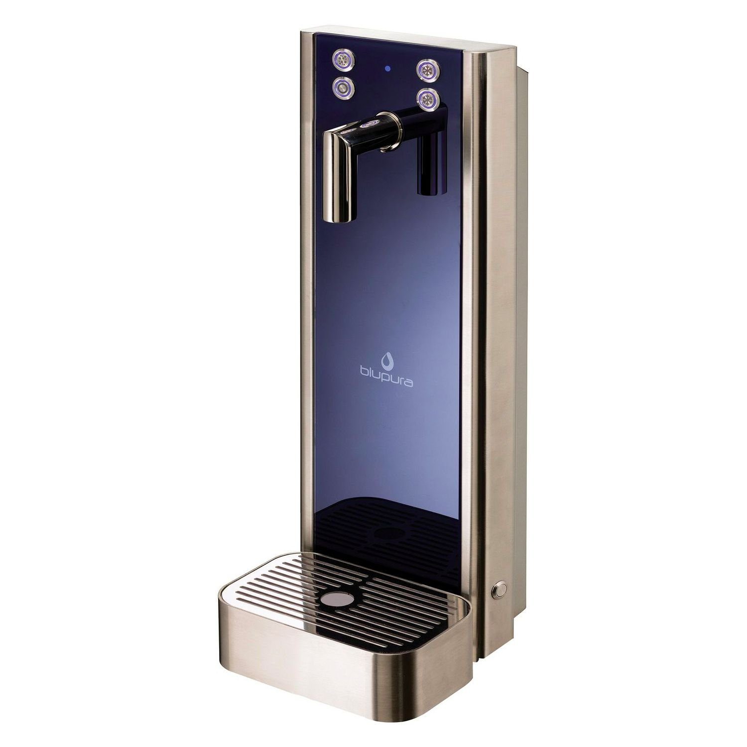 Blupura Wassersprudler Wassersprudler, Wasserspender - Bluglass one tower 2W, Auftisch