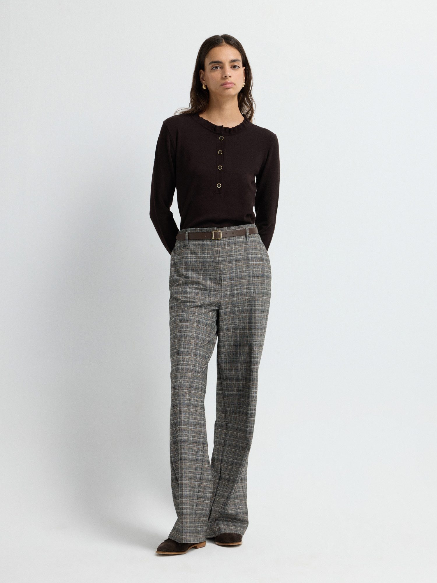 adL Stoffhose Hose mit weitem Bein
