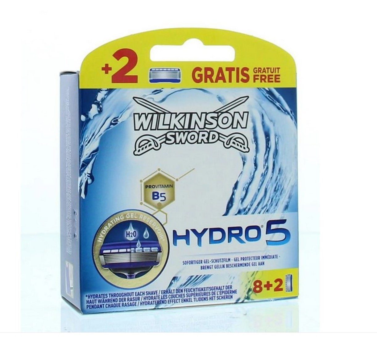 Wilkinson 10-tlg. Hydro 5, Rasierklingen Sword Wilkinson