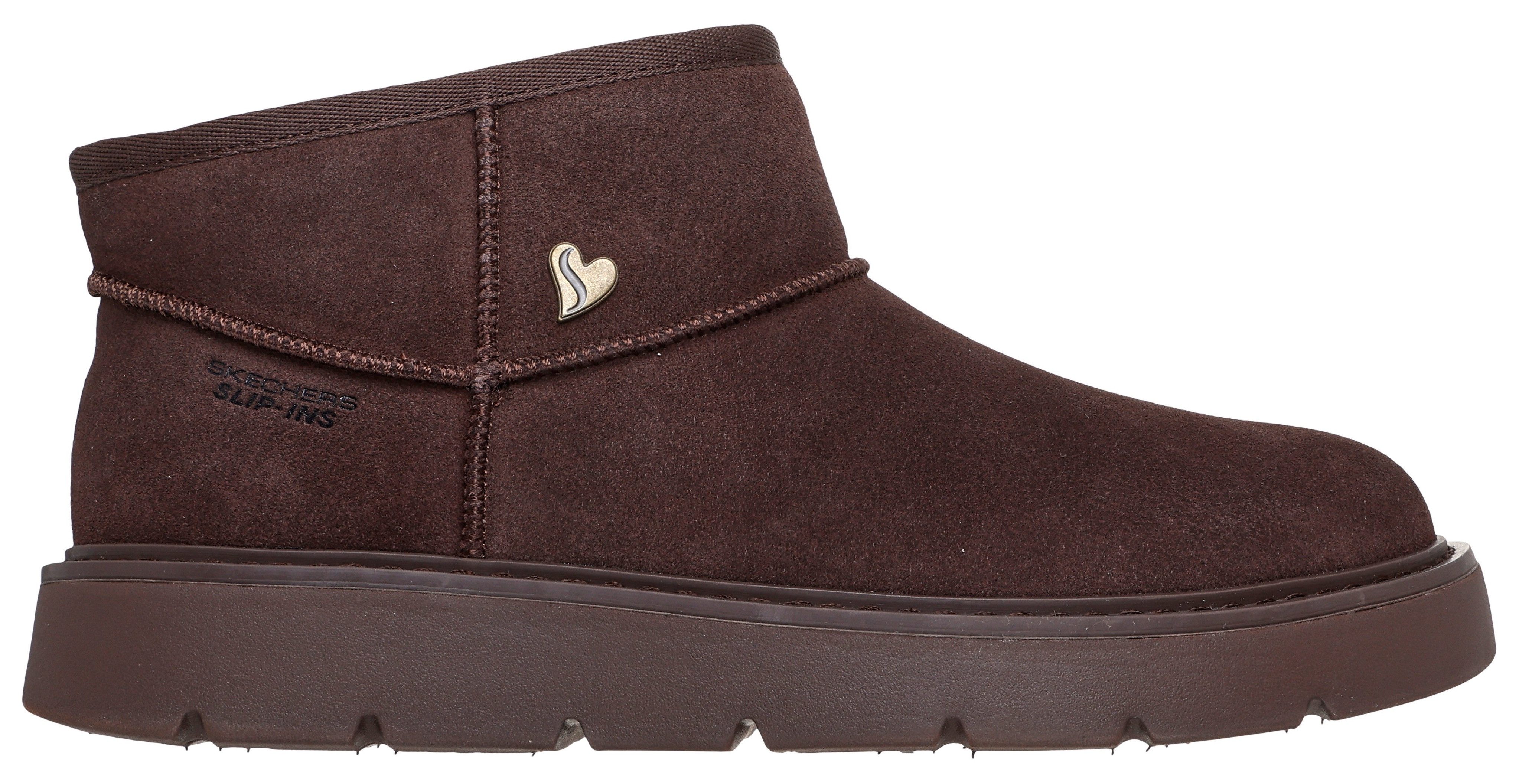 Skechers KEEPSAKES COZY-COZY MINI Winterboots Snowboots, Schlupfstiefel mit Plateausohle