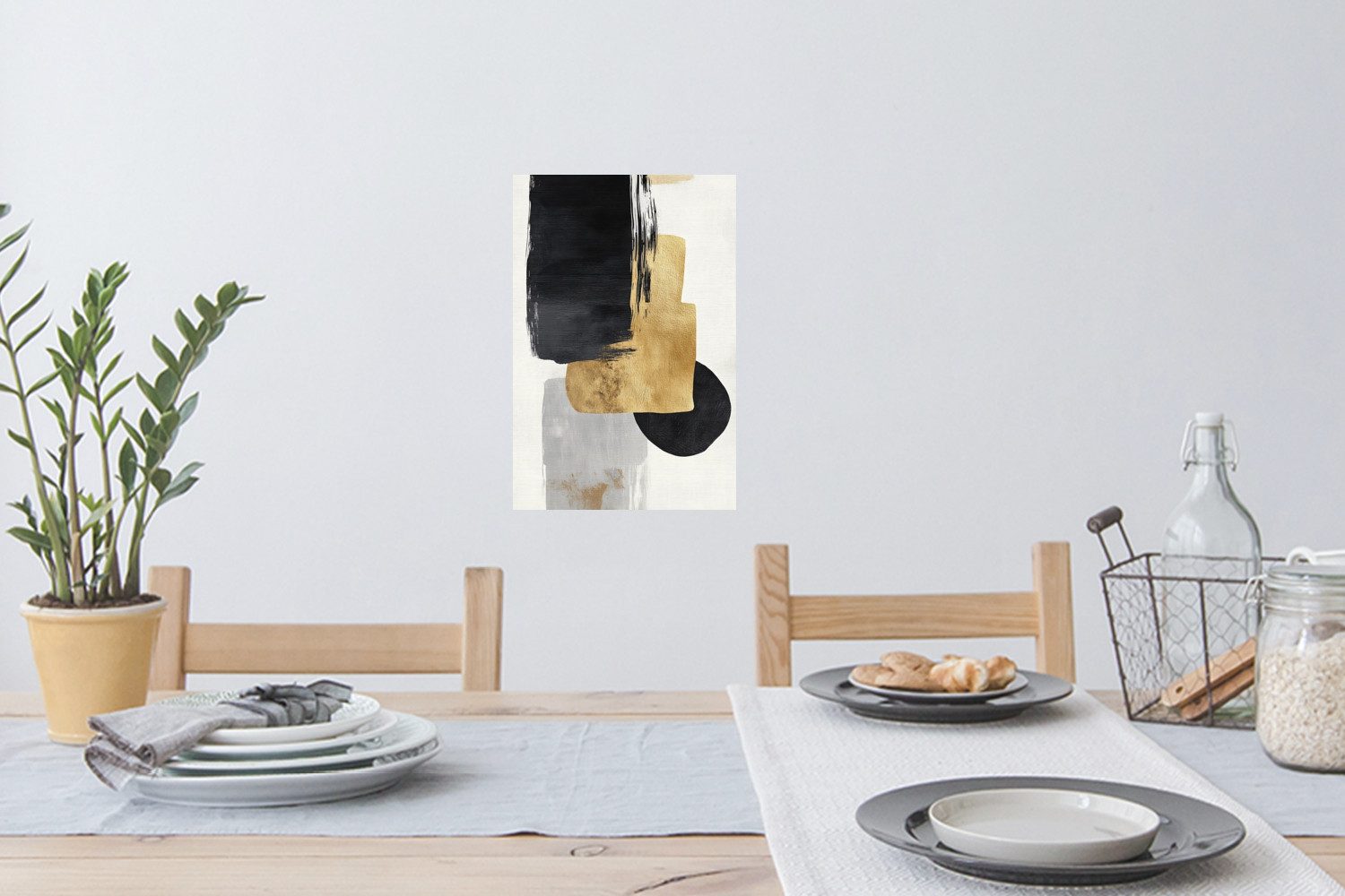 MuchoWow Wandsticker Gold - Rechtecke - günstig online kaufen