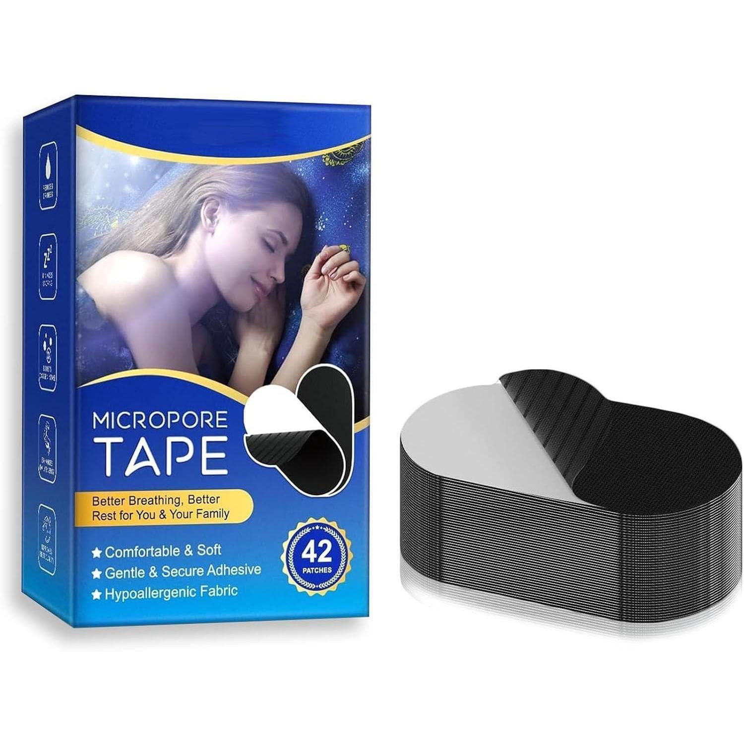 LuxusKollektion Nasenpflaster Mundpflaster gegen Schnarchen 42 Stück zum Schlafen