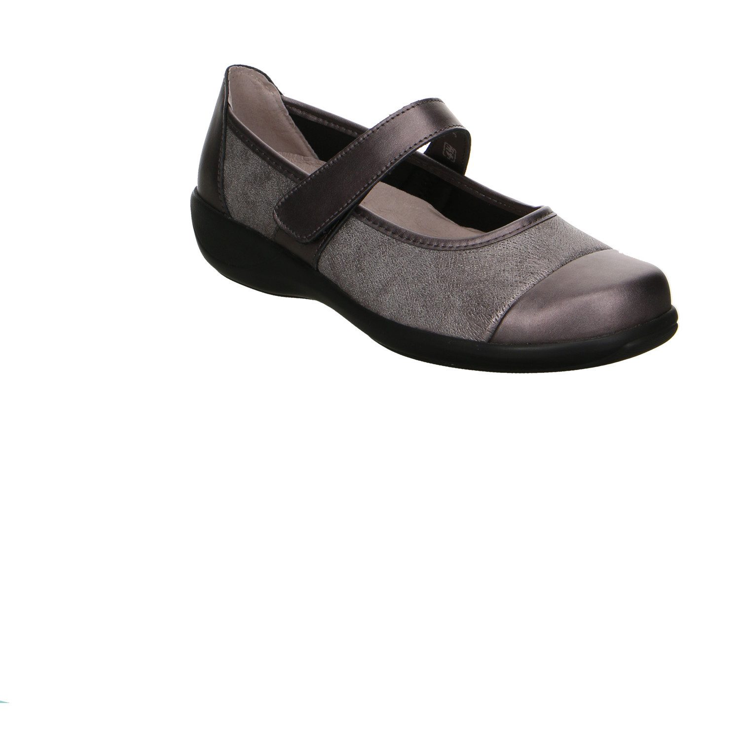 Stuppy Stuppy Leder Comfort Slipper grau Slipper