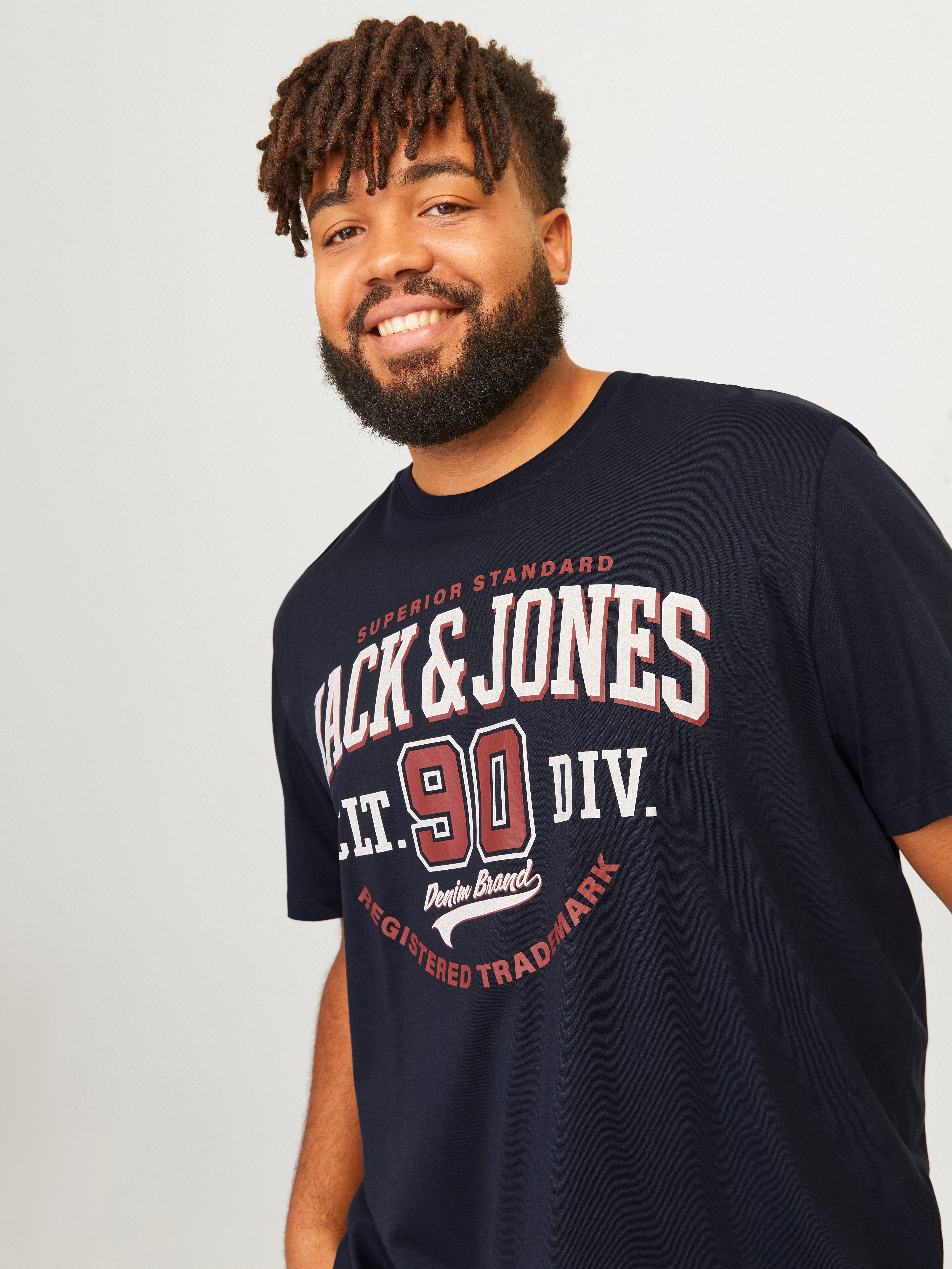 Jack & Jones PlusSize T-Shirt JJELOGO günstig online kaufen