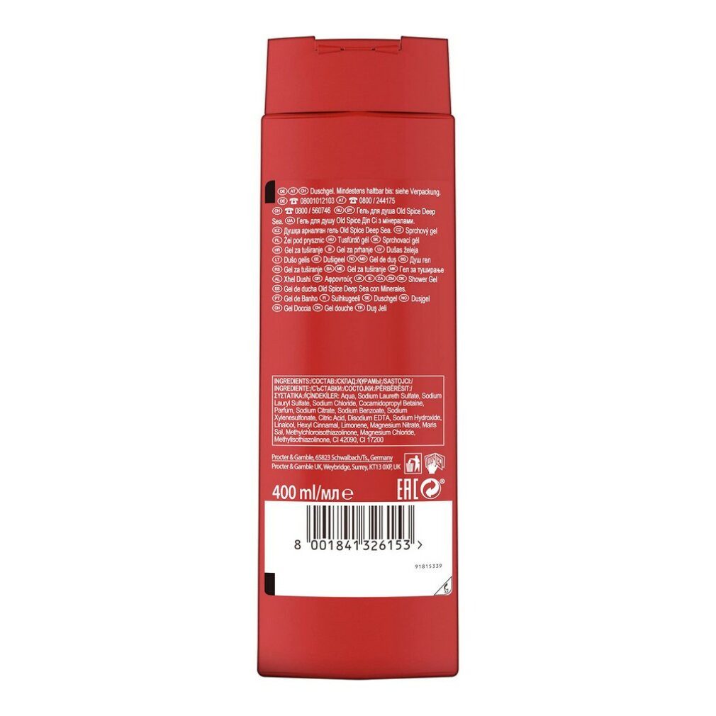 Old Spice Duschgel Deep Sea Shower Gel - Volume: 400ml