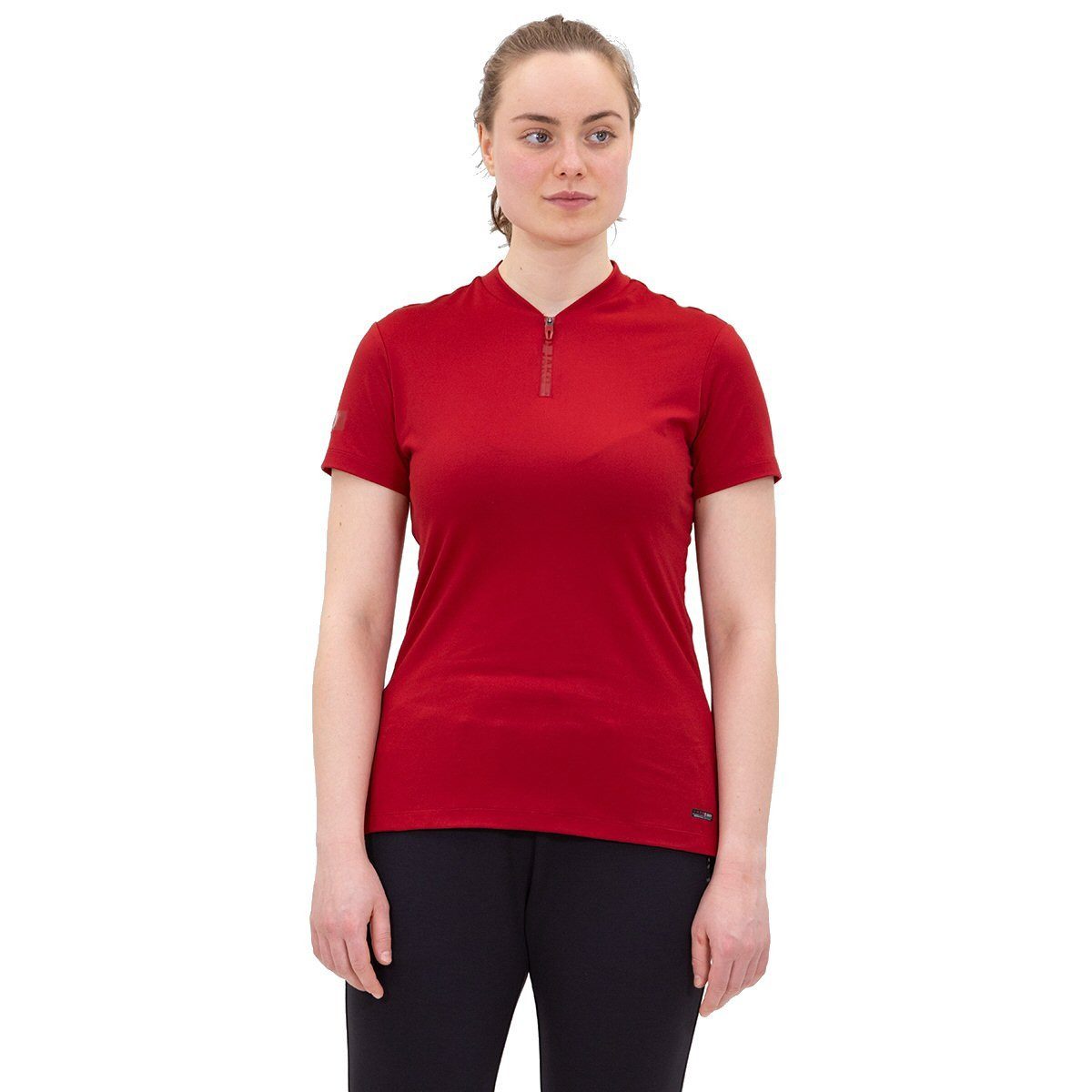 Poloshirt Pro Casual (Polyester-Stretch-Jersey) rot Damen