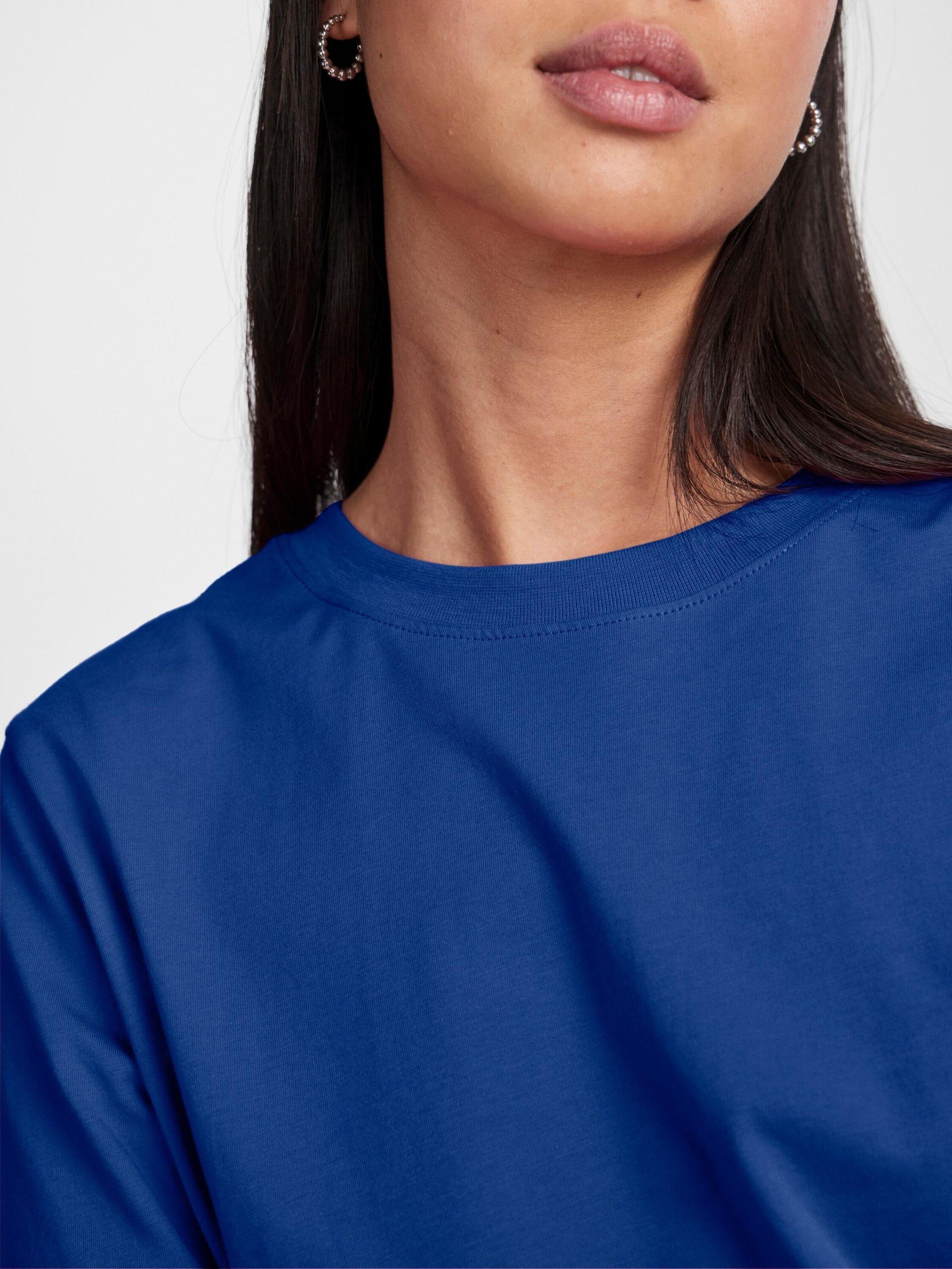 pieces T-Shirt RIA (1-tlg) Plain/ohne Details