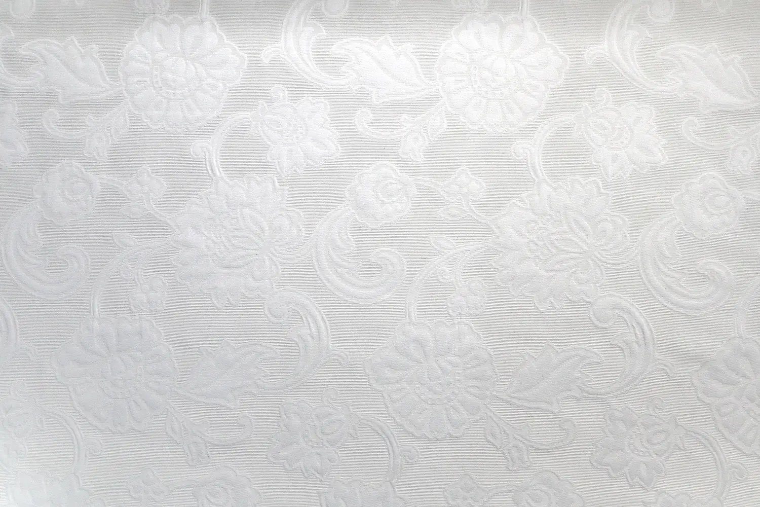 Stofferia Stoff Dekostoff Jacquard Blütenranke Ecru, Meterware – Bild 4 von 4