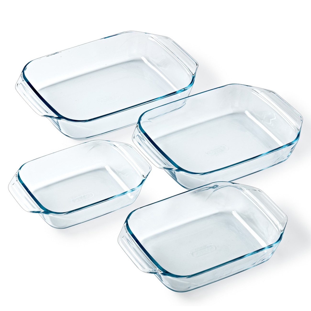 PYREX Auflaufform Pyrex Let’s Share Auflaufformen-Set 4-tlg rechteckig