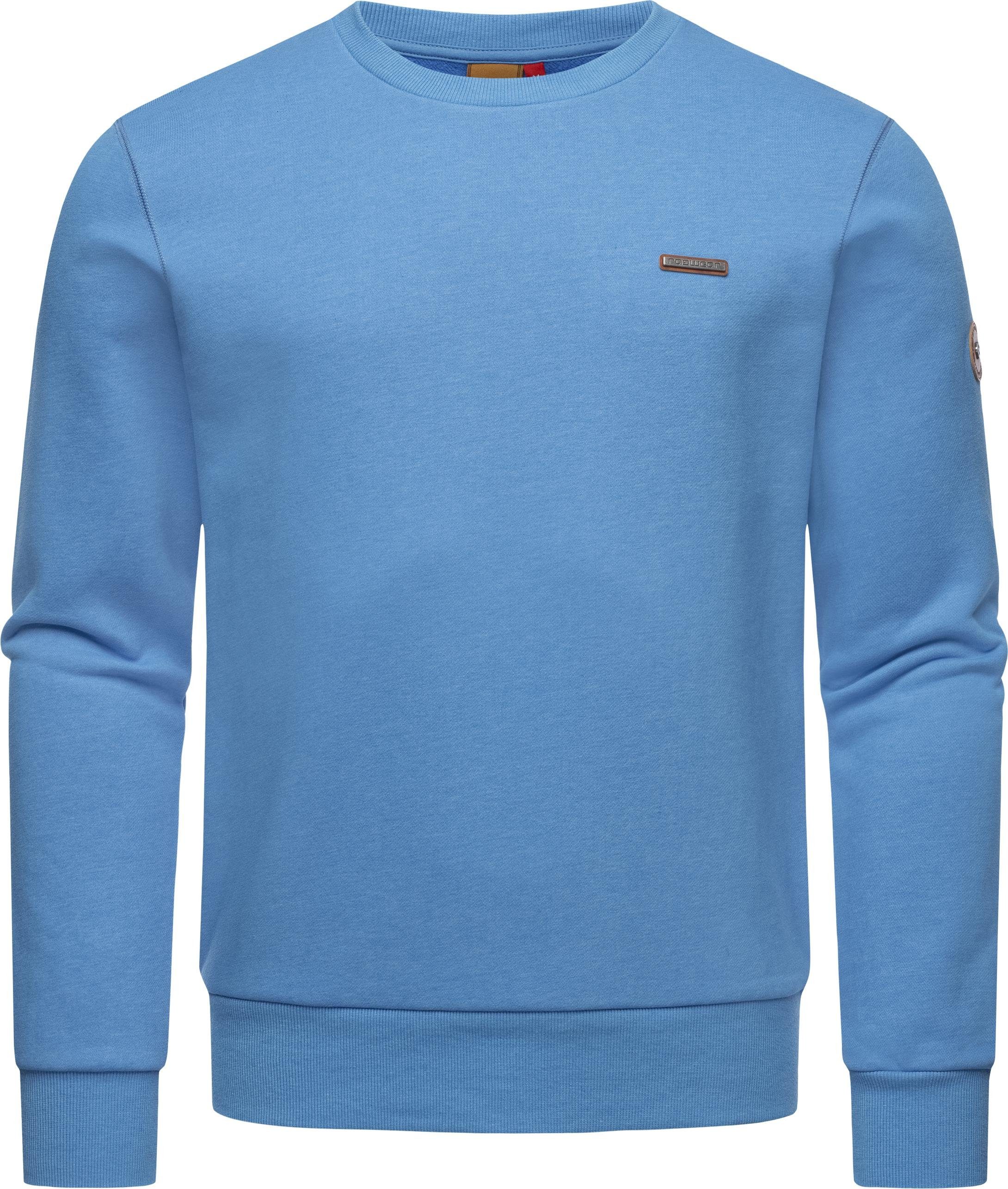 Ragwear Sweater Indie Cooler Basic Herren Pullover blau