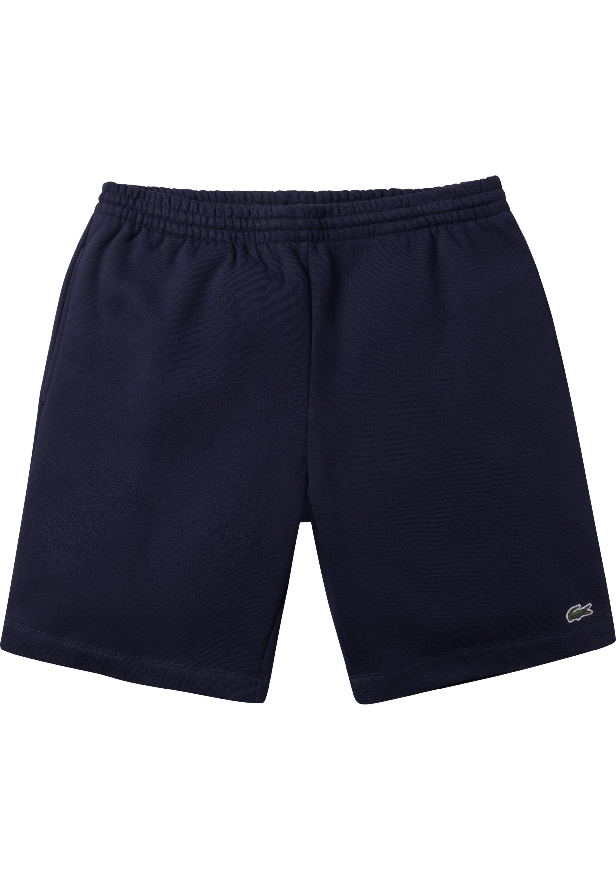 im navy Sweatshorts coolen Lacoste Athleisure-Look