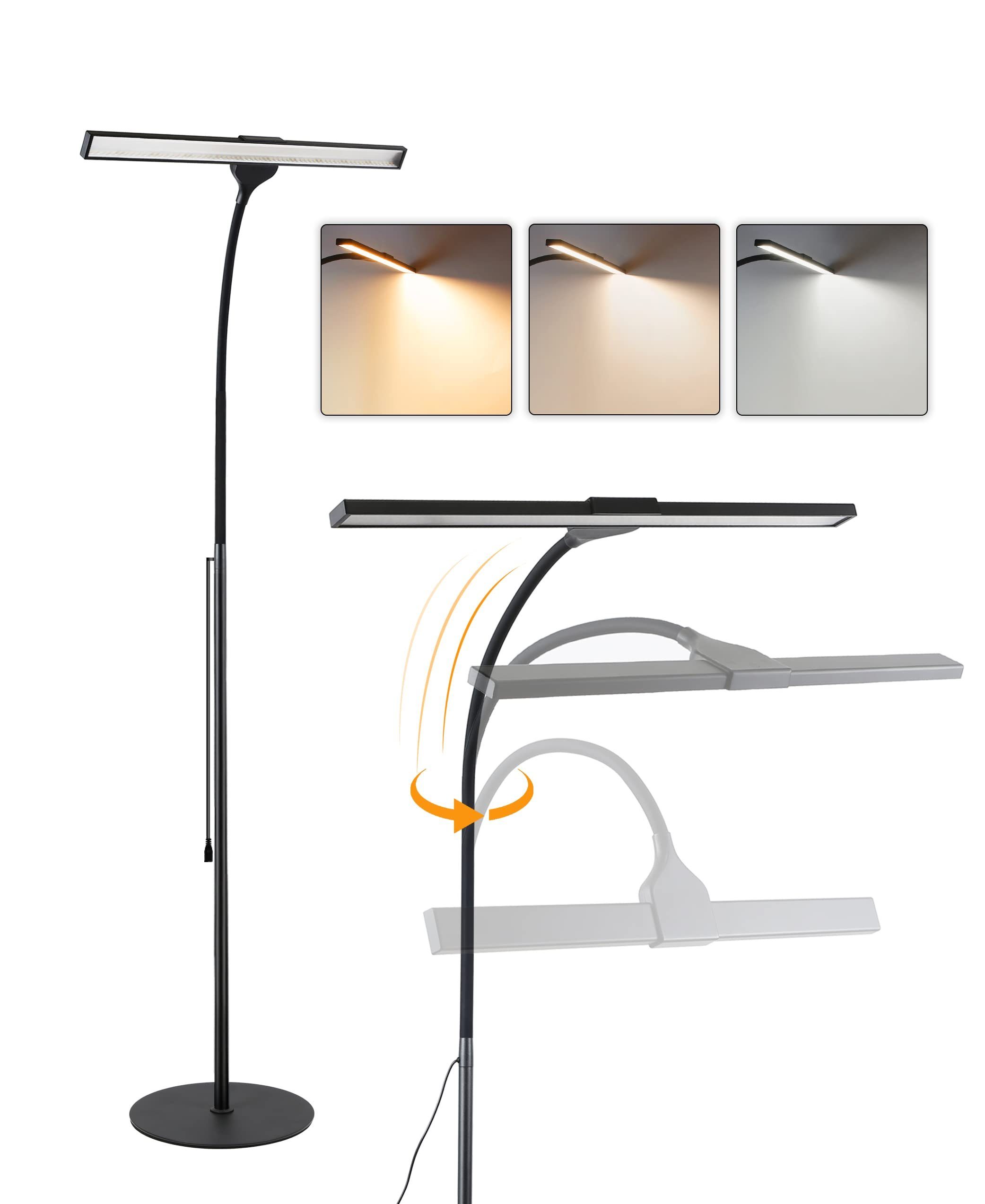 ZMH LED Stehlampe Leselampe Modern Dimmbar günstig online kaufen