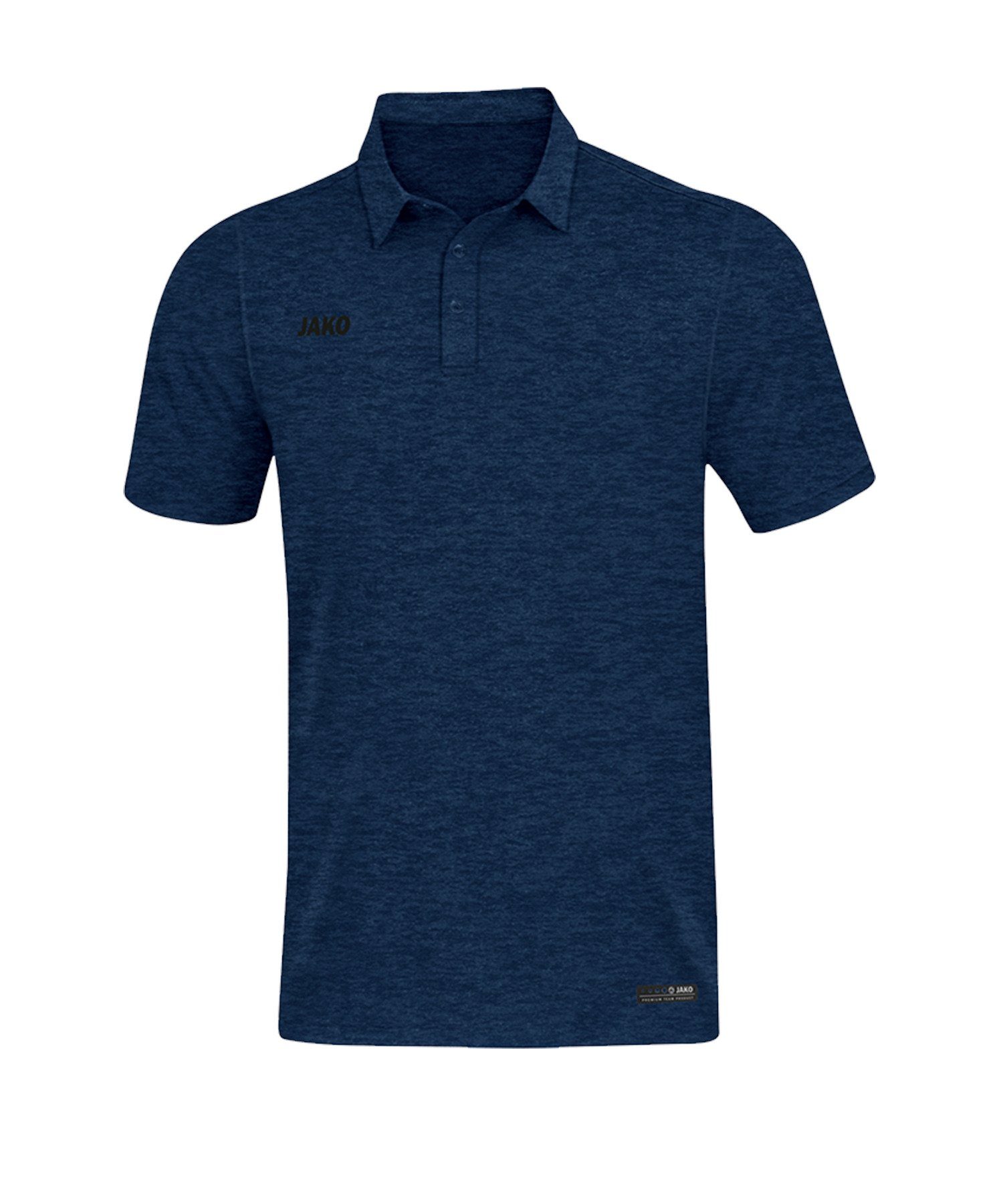 Jako T-Shirt Premium Basics Poloshirt default Blau | T-Shirts