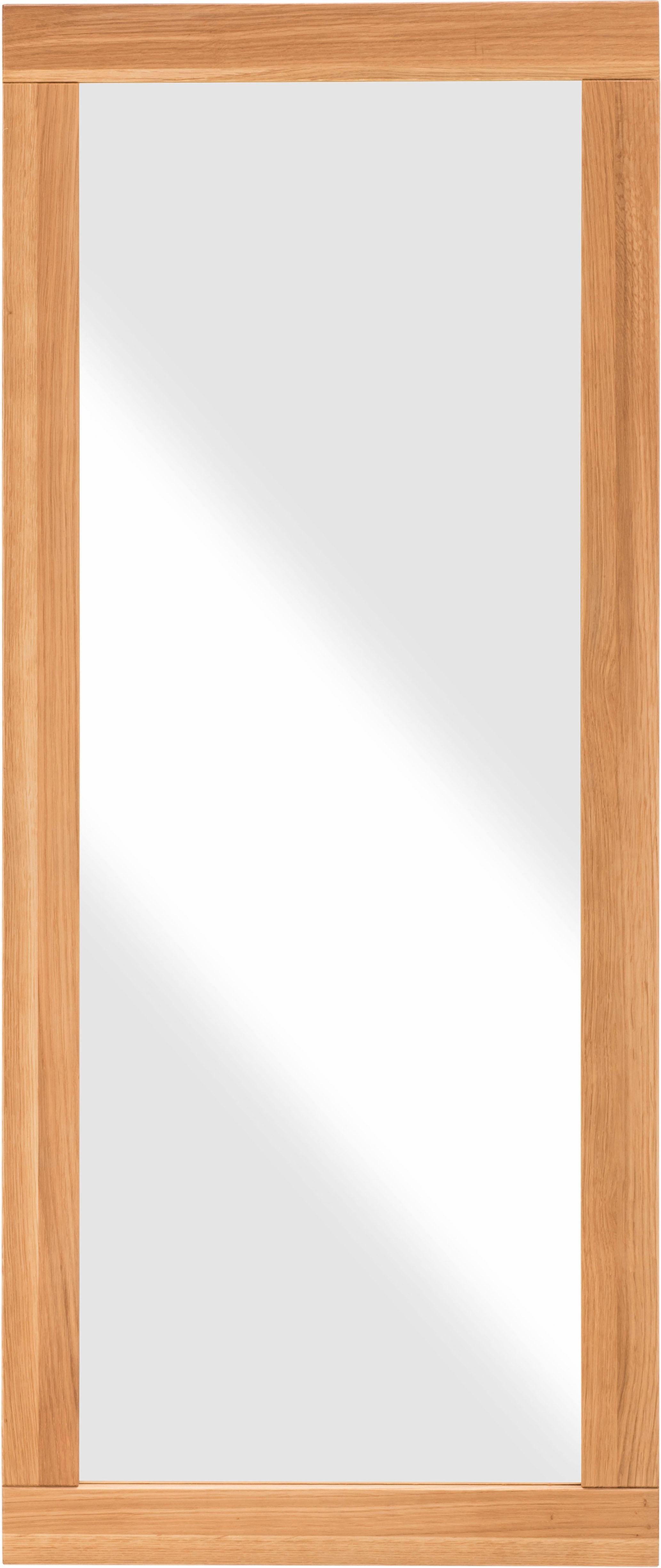 Home affaire Wandspiegel Dura, aus FSC-zertifiziertem Massivholz, Breite 50 cm wildeiche