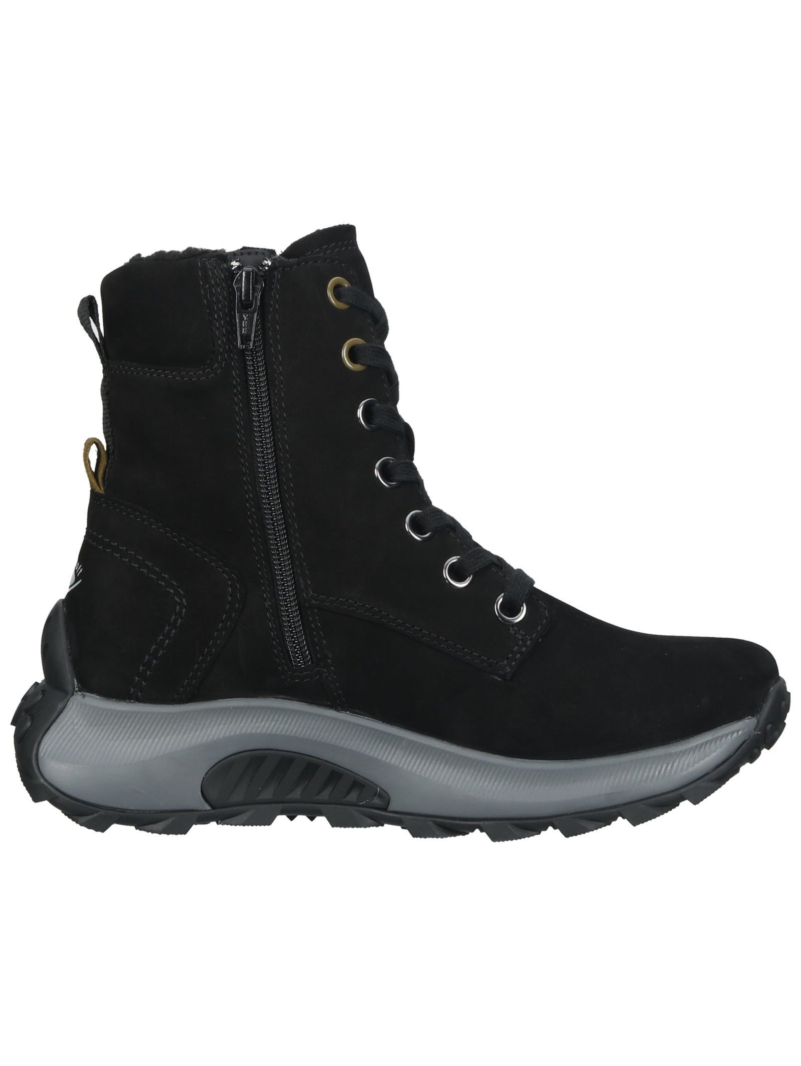 Gabor Gabor Stiefelette Nubukleder/Textil Schnürstiefelette