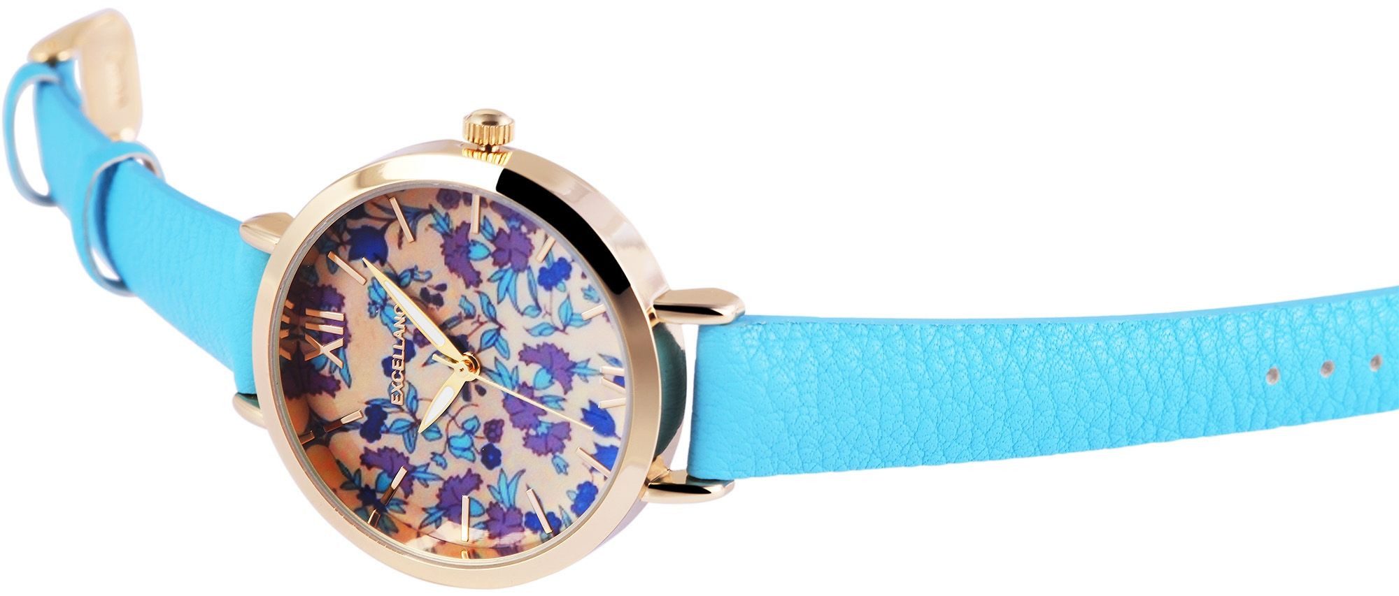 EXCELLANC Quarzuhr 195008500210 Excellanc Damenuhr mit Lederimitationsarmba günstig online kaufen