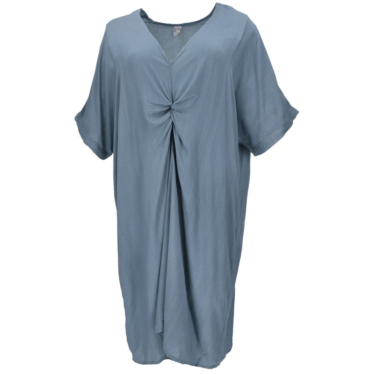 Guru-Shop Midikleid Lockeres Oversize Kaftankleid, Plus size Kleid.. alternative Bekleidung