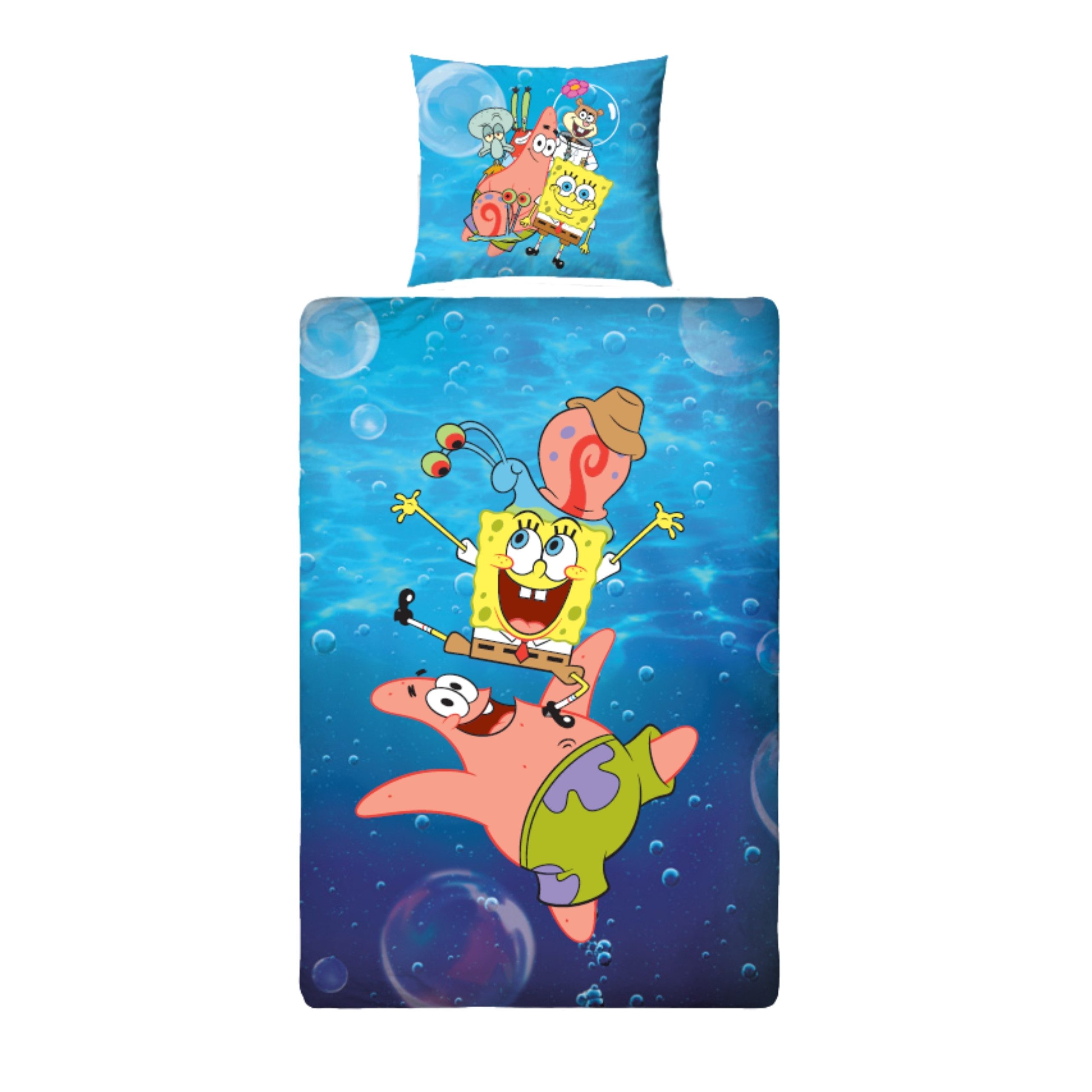 MTOnlinehandel Kinderbettwäsche Schwammkopf SpongeBob, Wende-Motiv für Kind günstig online kaufen