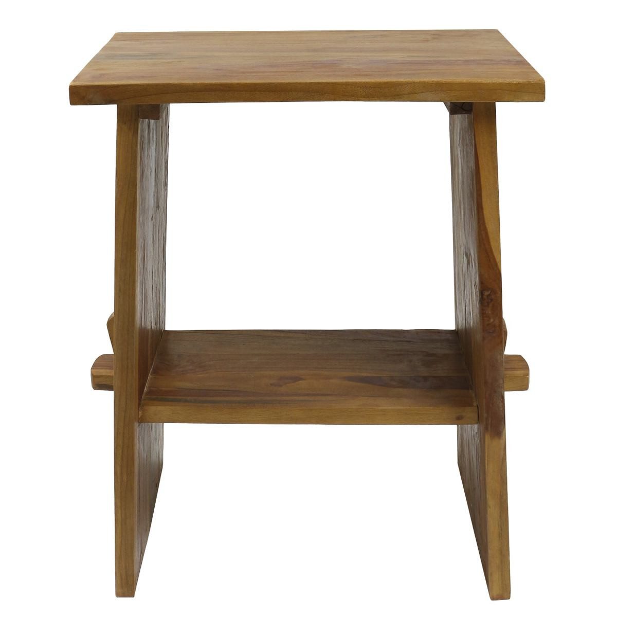 Oriental Galerie Waschtisch »Waschbecken Tisch aus Teakholz Hellbraunz