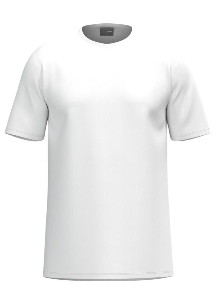 Head T-Shirt Simple (100% Polyester) 2025 weiss Herren
