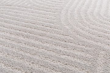 Teppich MOON, Polypropylen, Silbergrau, 80 x 150 cm, Balta Rugs, rechteckig, Höhe: 17 mm