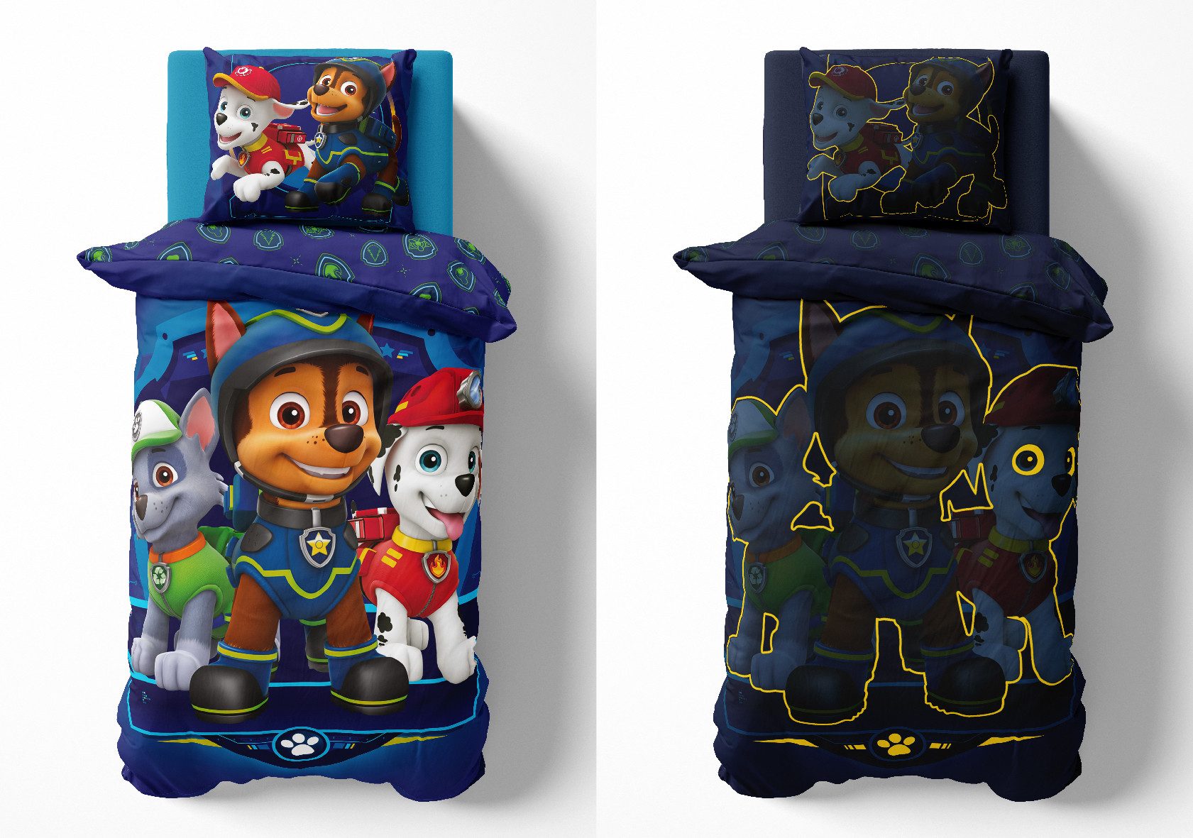 PAW PATROL Kinderbettwäsche Wendebettwäsche Paw Patrol günstig online kaufen
