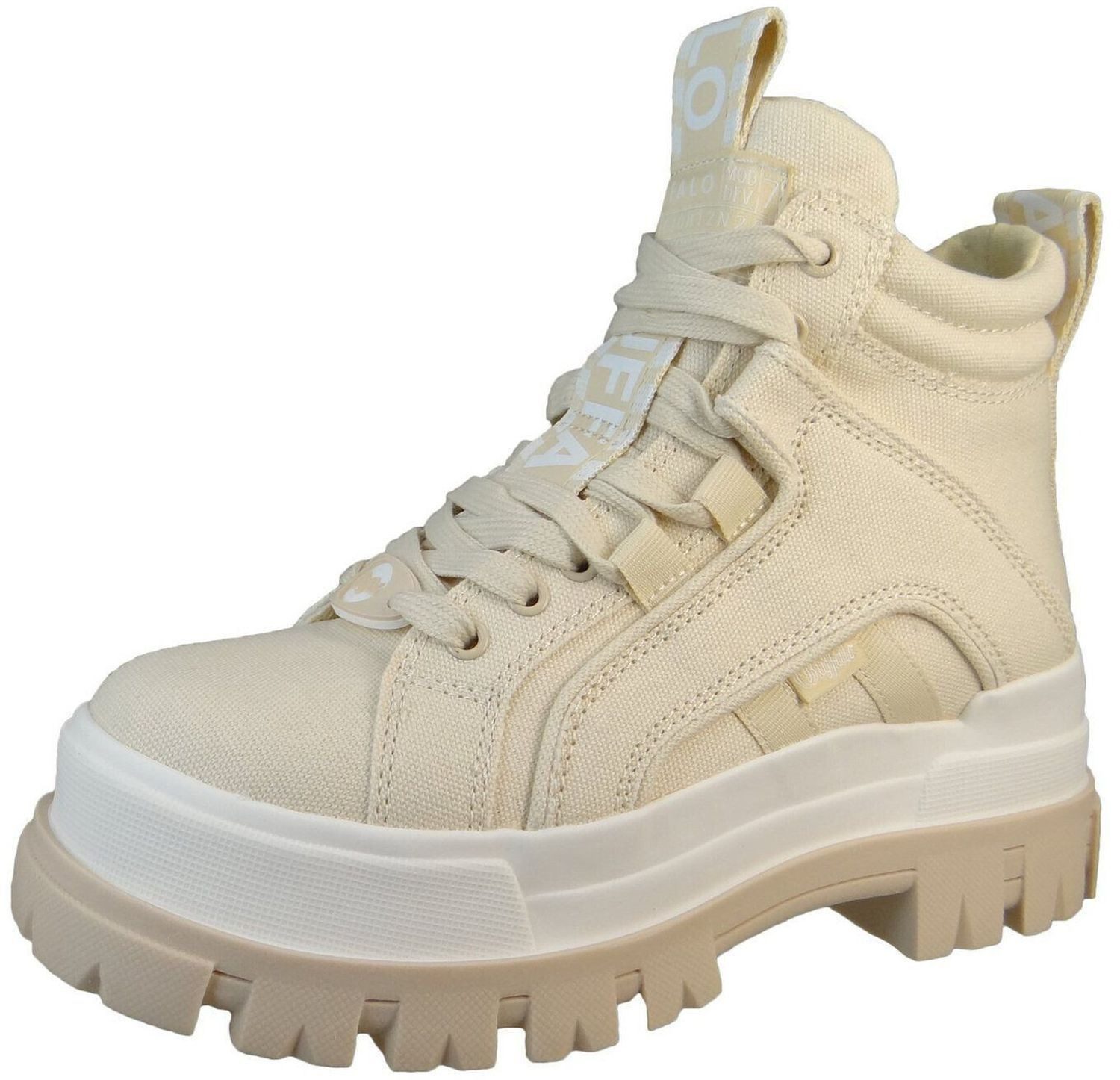 Buffalo Buffalo ASPHA NC MID Schnürboots Beige Winterboots günstig online kaufen