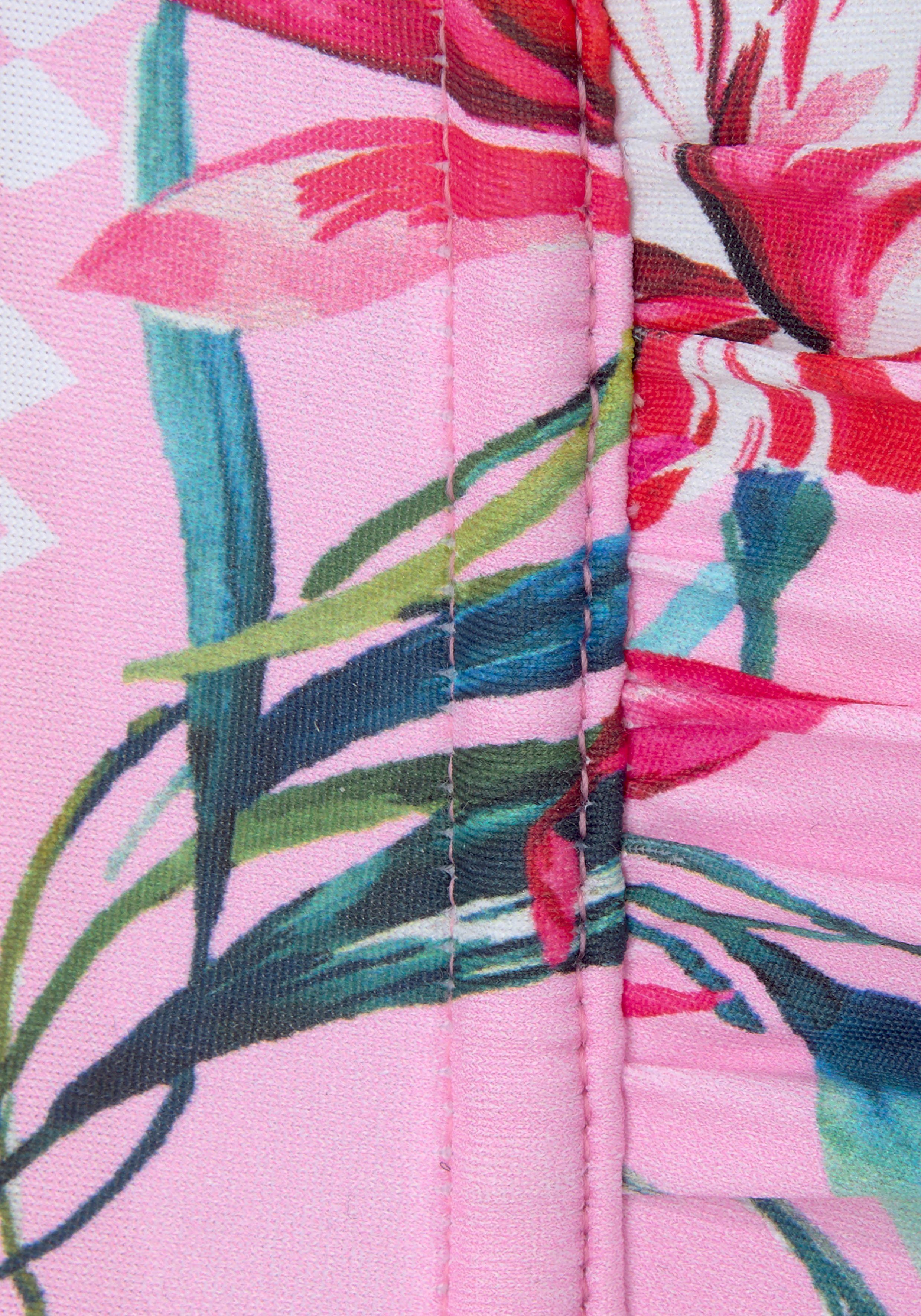 Sunseeker Bügel-Bandeau-Bikini-Top Modern, mit Blumenprint