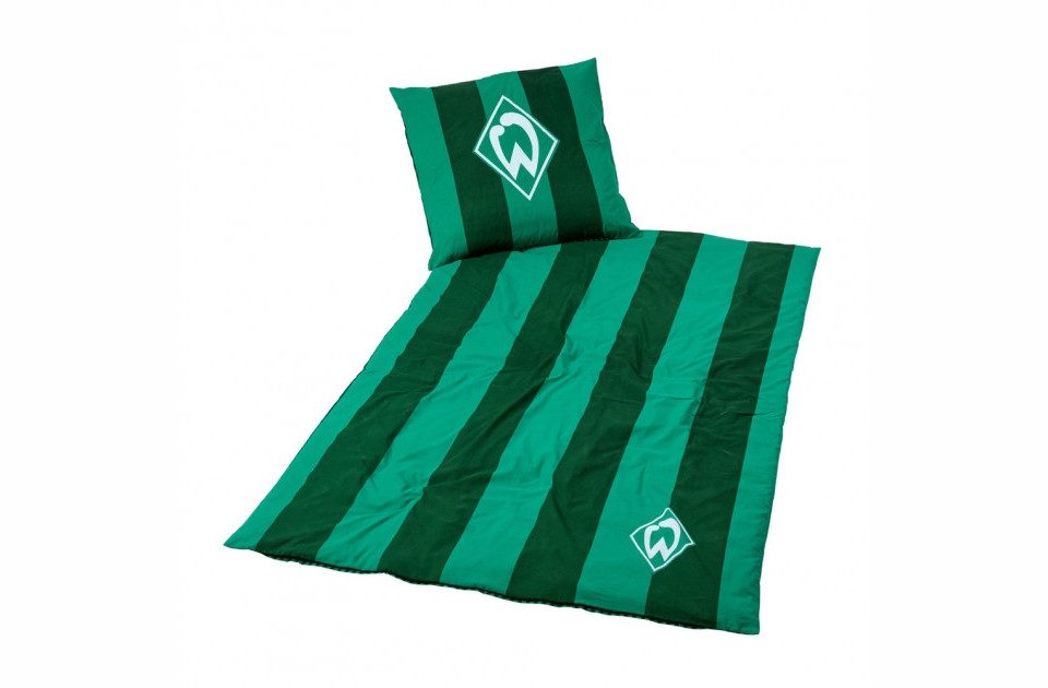 Werder Bremen Tasse Werder Wendebettwäsche Streifen