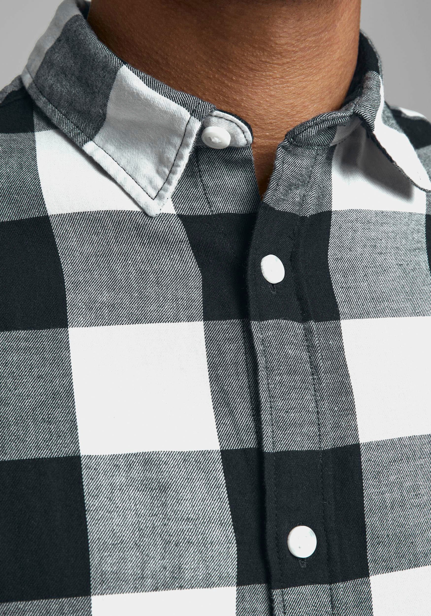 Jack & Jones Karohemd JJ JJEGINGHAM TWILL SHIRT L/