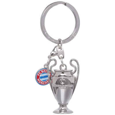 FC Bayern München Schlüsselanhänger FC BAYERN MÜNCHEN Schlüsselanhänger Metall UCL Trophy