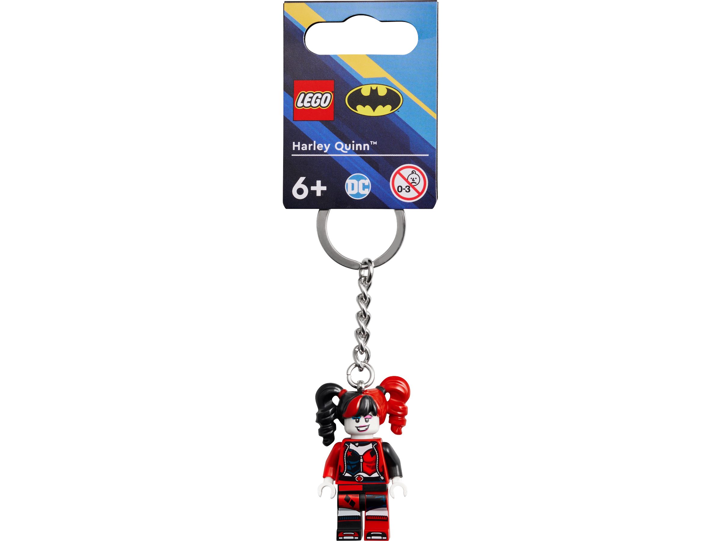 LEGO® Schlüsselanhänger Set LEGO DC: Harley Quinn™ Schlüsselanhänger (1-tlg)