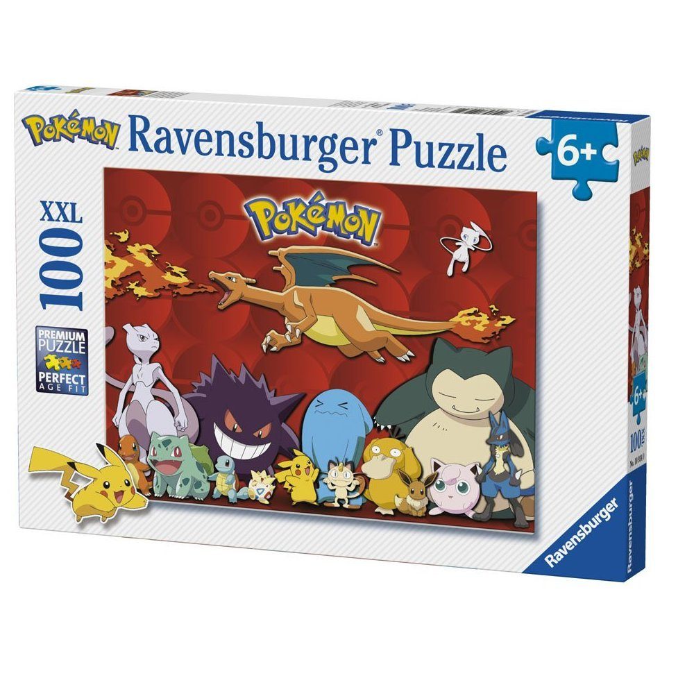 POKÉMON Puzzle Pokémon Puzzle XXL Meine liebsten Pokémon (100 Teile),  Puzzleteile