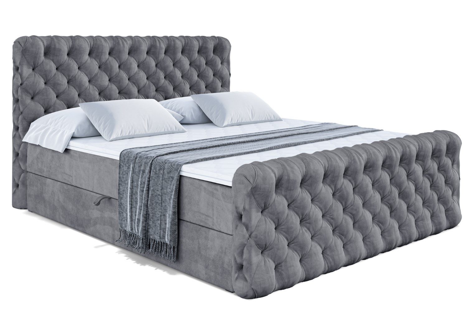 ALTDECOR Boxbett BOXI8-Z (Multipocket-Matratze H4, H3 Matratze Bonellfederu günstig online kaufen