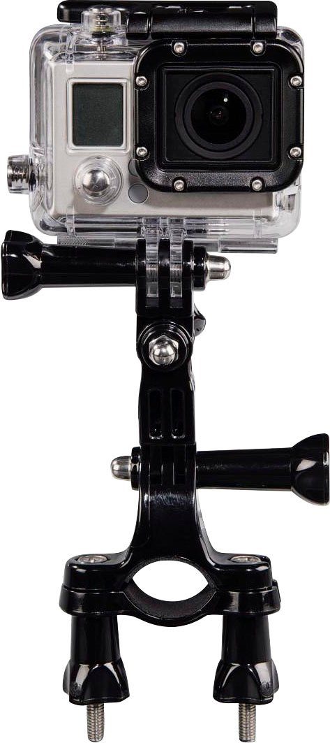 Kamerahalterung Hama Stangenbefestigung „klein“ für GoPro, von 1,6 – 4 cm